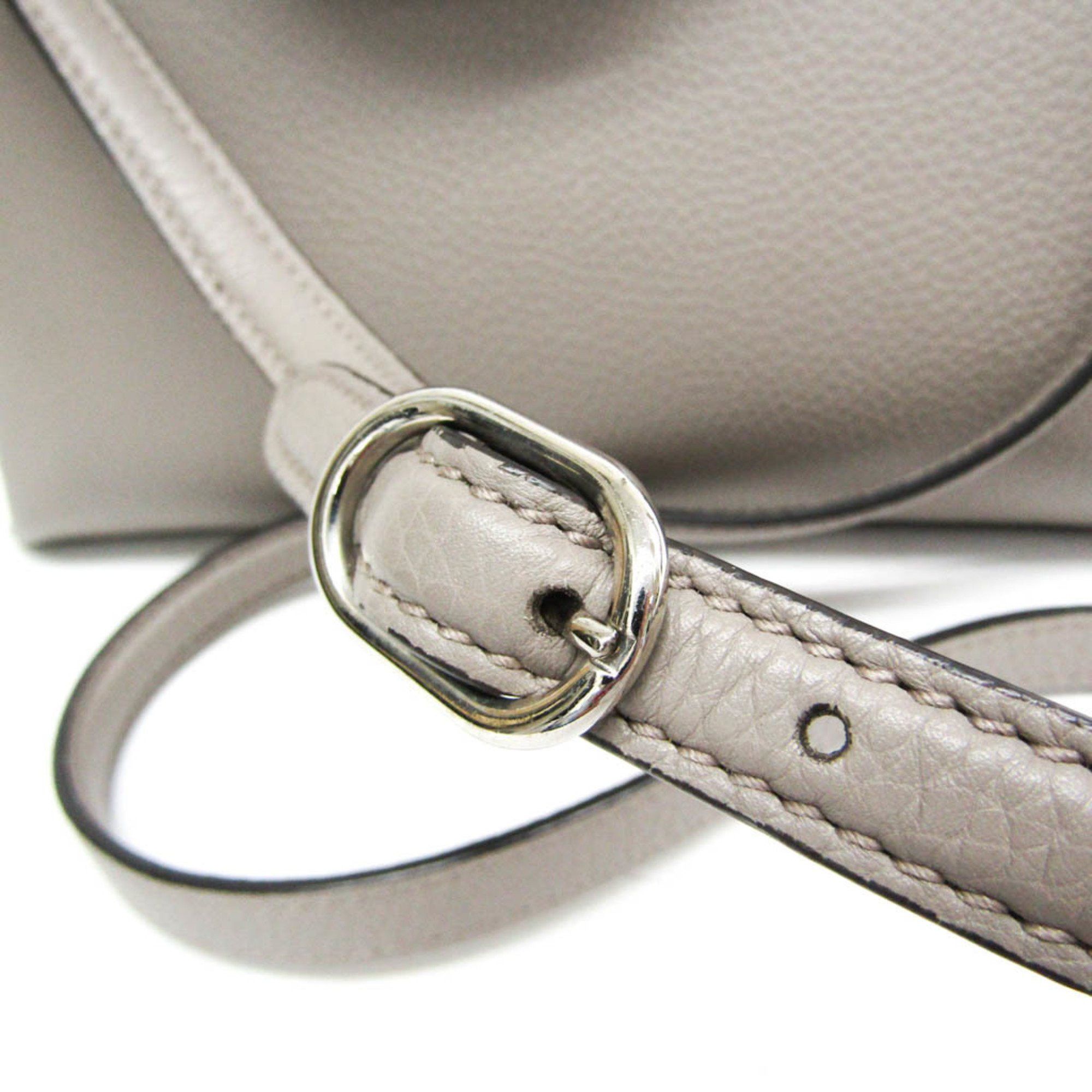 Gucci Bamboo Daily Grey Calfskin Handbag (Pre-Owned) Size ONE SIZE - 7 Thumbnail