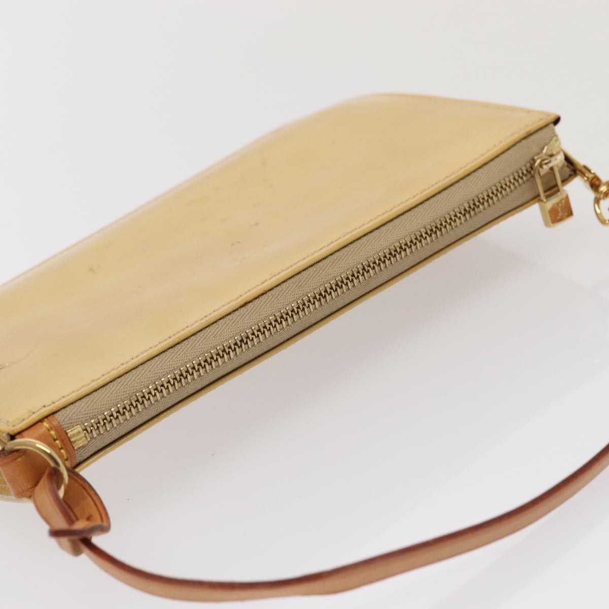 Louis Vuitton Lexington Camel Patent Leather Clutch Bag (Pre-Owned) Size ONE SIZE - 12 Thumbnail