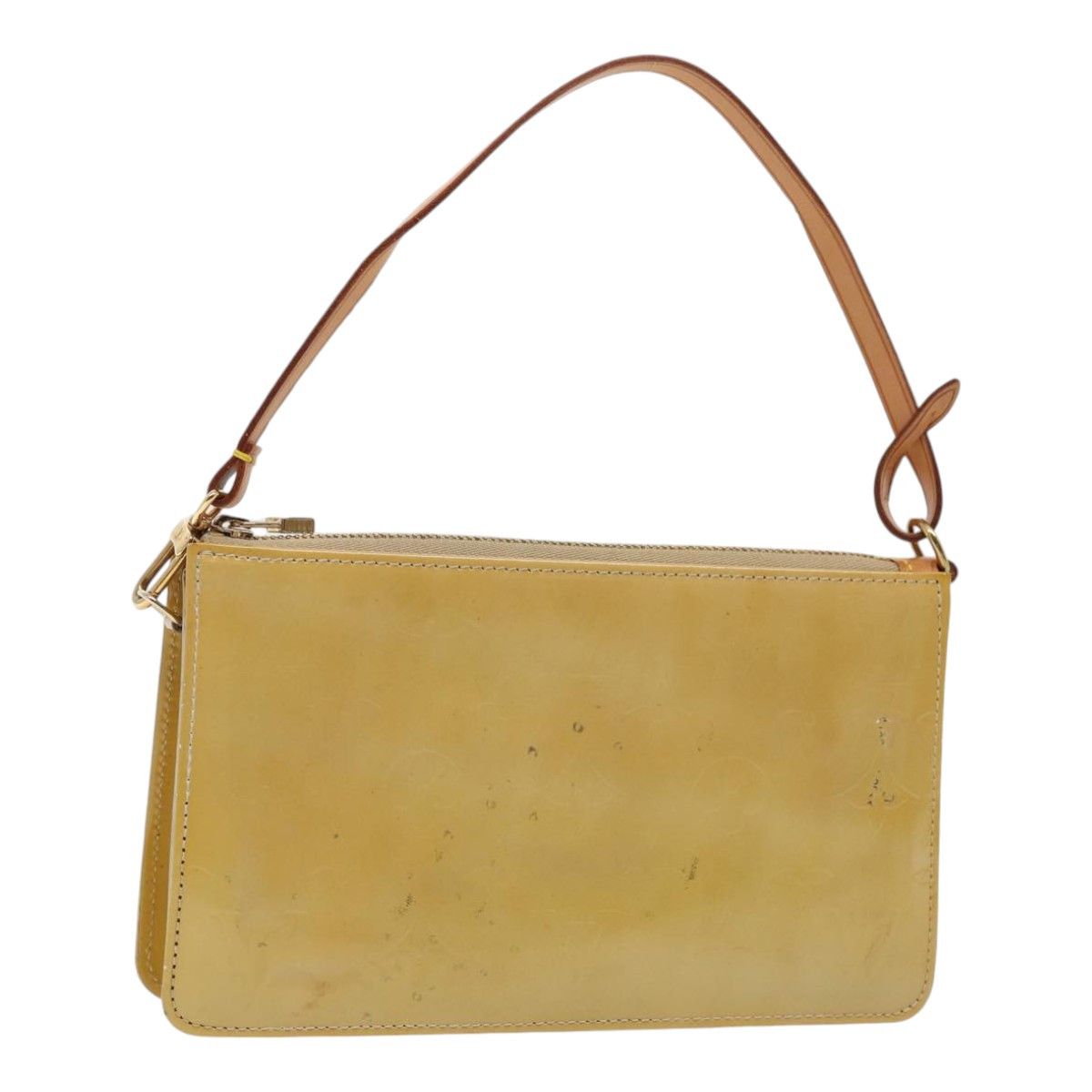Louis Vuitton Lexington Camel Patent Leather Clutch Bag (Pre-Owned) Size ONE SIZE - 9 Thumbnail