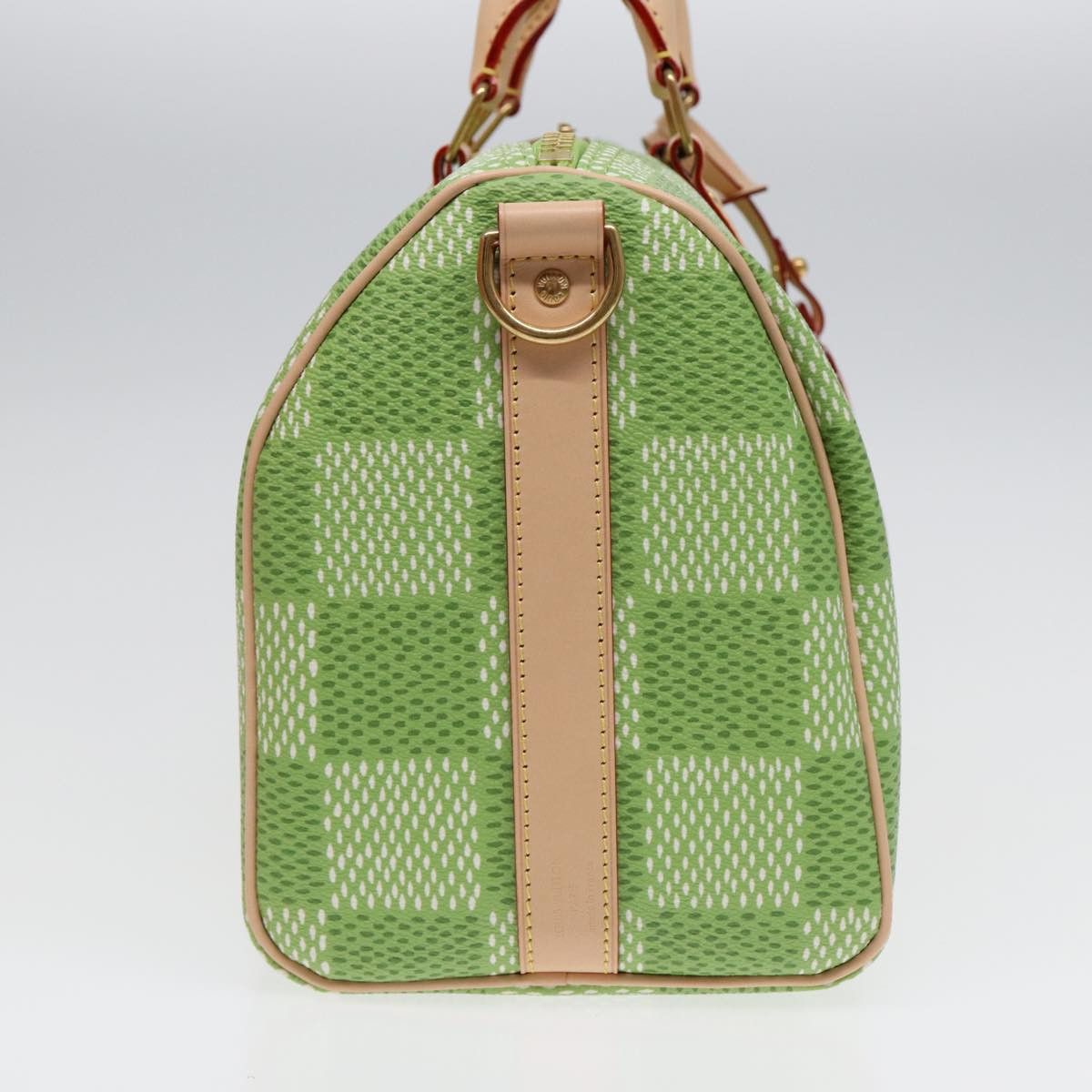 Louis Vuitton Speedy Bandoulière 35 Green Canvas Handbag (Pre-Owned) Size ONE SIZE - 12 Thumbnail