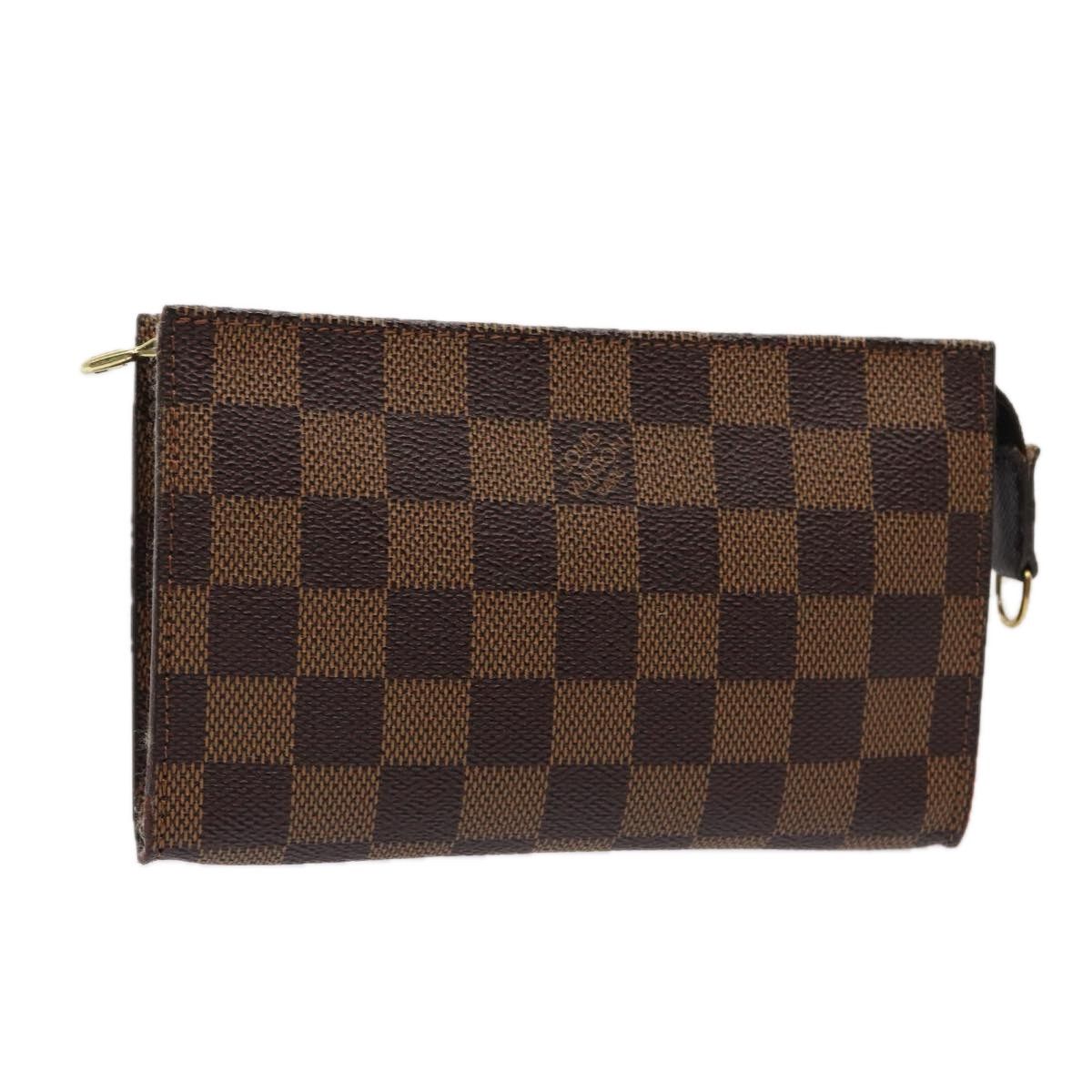 Louis Vuitton Trousse De Toilette Brown Canvas Clutch Bag (Pre-Owned) Size ONE SIZE - 12 Thumbnail