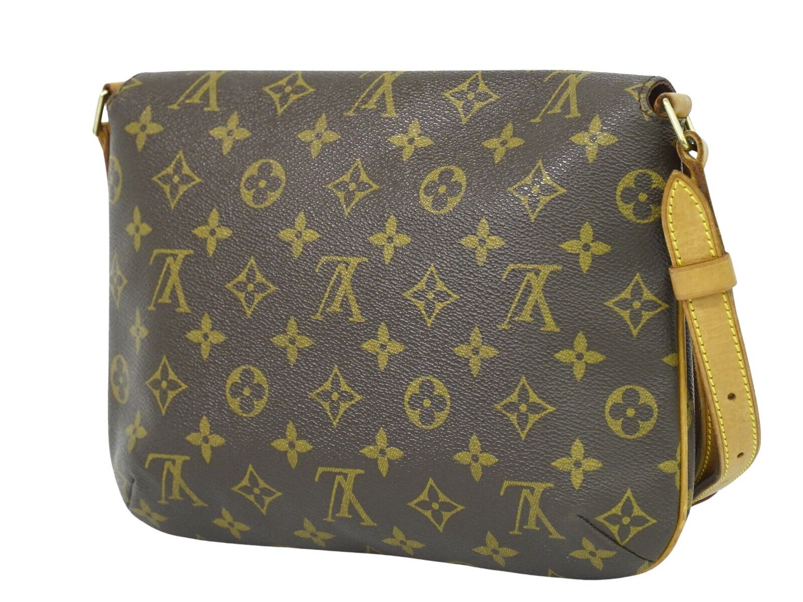 Louis Vuitton Musette Tango Brown Canvas Shoulder Bag (Pre-Owned) Size ONE SIZE - 2 Thumbnail