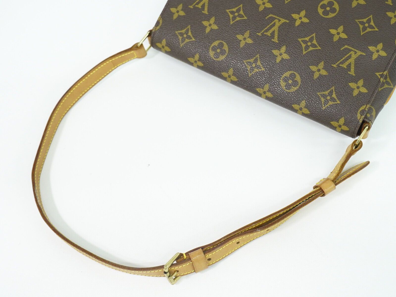 Louis Vuitton Musette Tango Brown Canvas Shoulder Bag (Pre-Owned) Size ONE SIZE - 4 Thumbnail