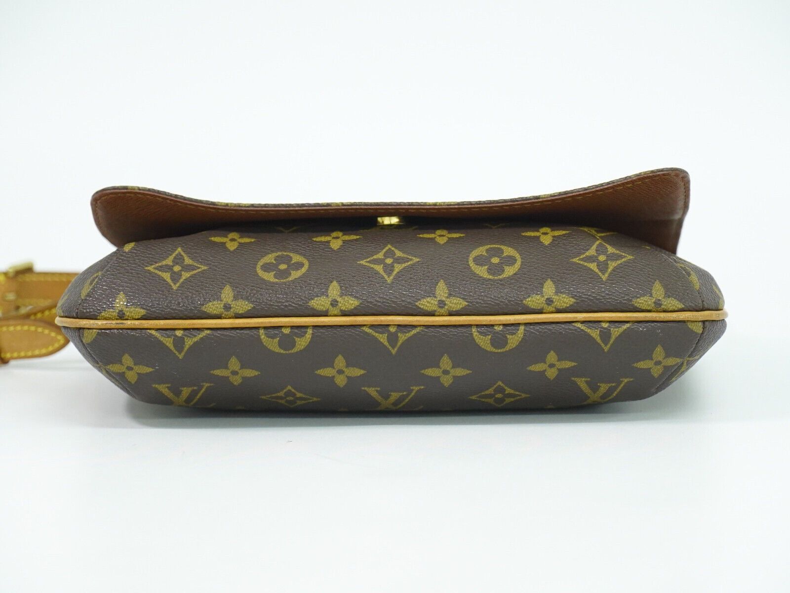 Louis Vuitton Musette Tango Brown Canvas Shoulder Bag (Pre-Owned) Size ONE SIZE - 3 Thumbnail