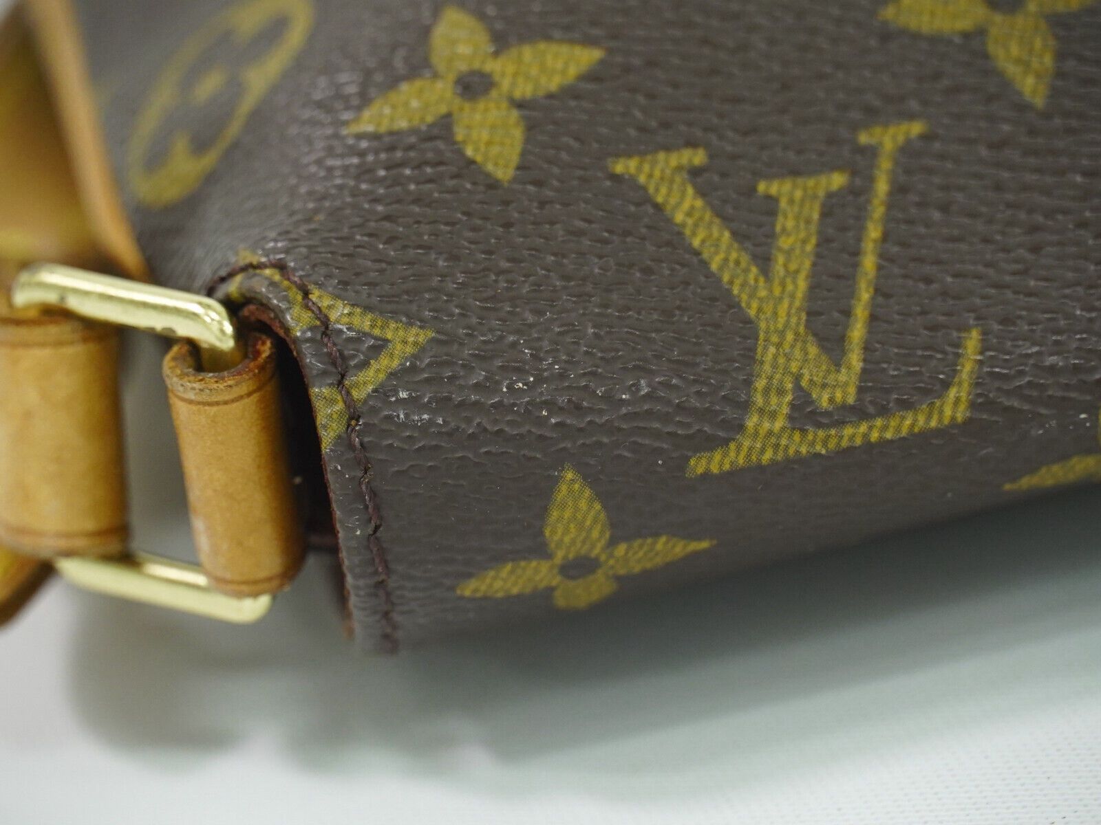 Louis Vuitton Musette Tango Brown Canvas Shoulder Bag (Pre-Owned) Size ONE SIZE - 12 Thumbnail