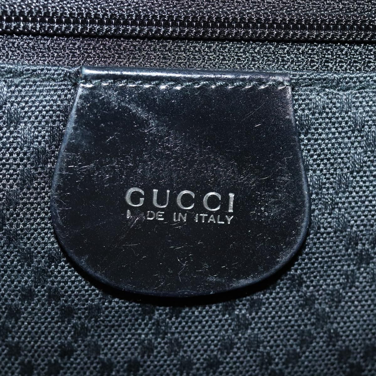Gucci Bamboo Black Synthetic Shoulder Bag (Pre-Owned) Size ONE SIZE - 8 Thumbnail