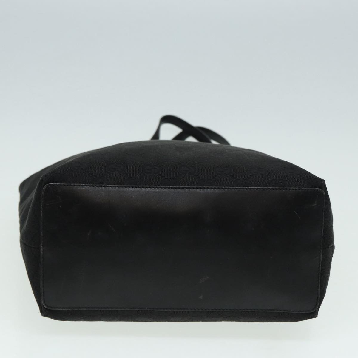 Gucci Gg Canvas Black Canvas Tote Bag (Pre-Owned) Size ONE SIZE - 3 Thumbnail