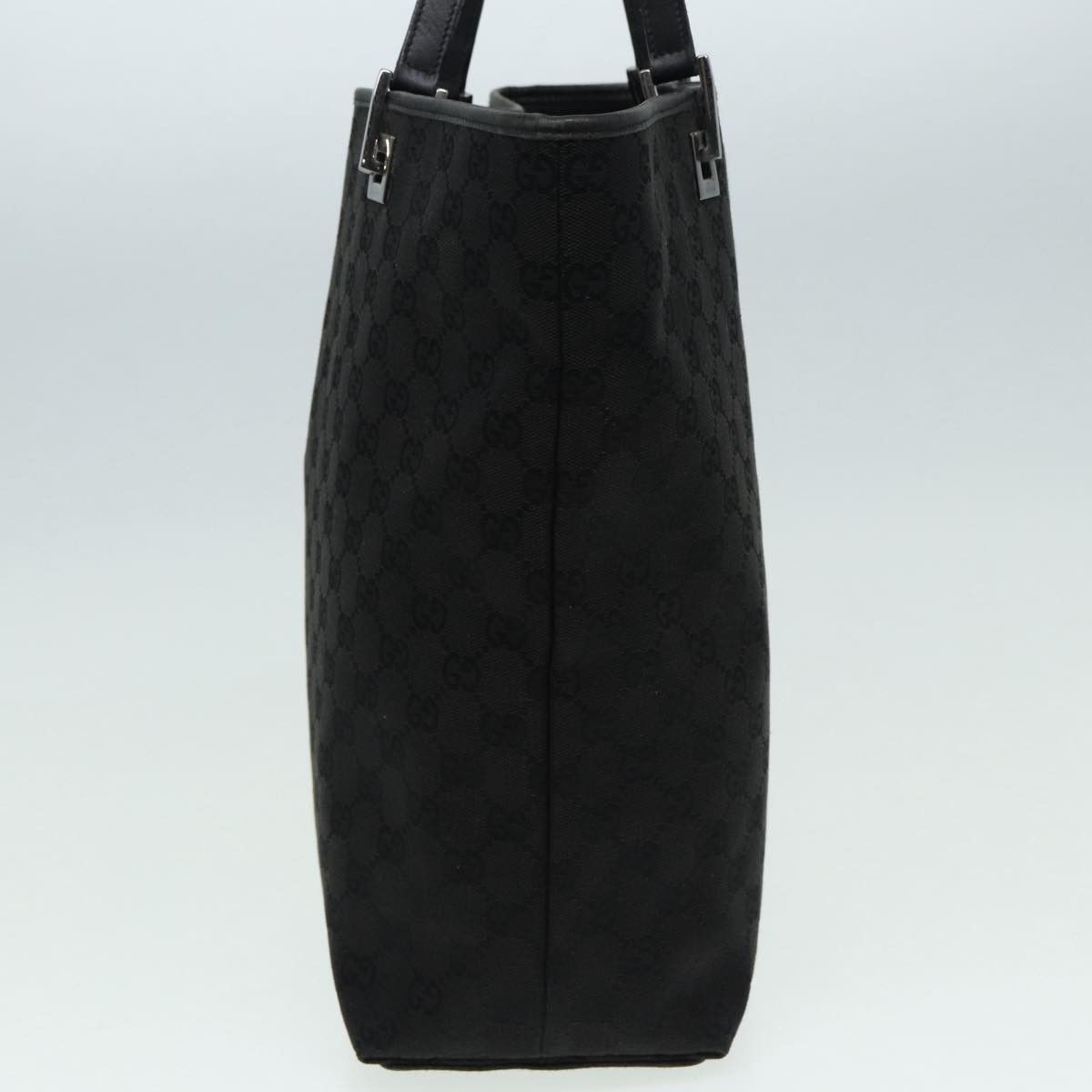 Gucci Gg Canvas Black Canvas Tote Bag (Pre-Owned) Size ONE SIZE - 10 Thumbnail