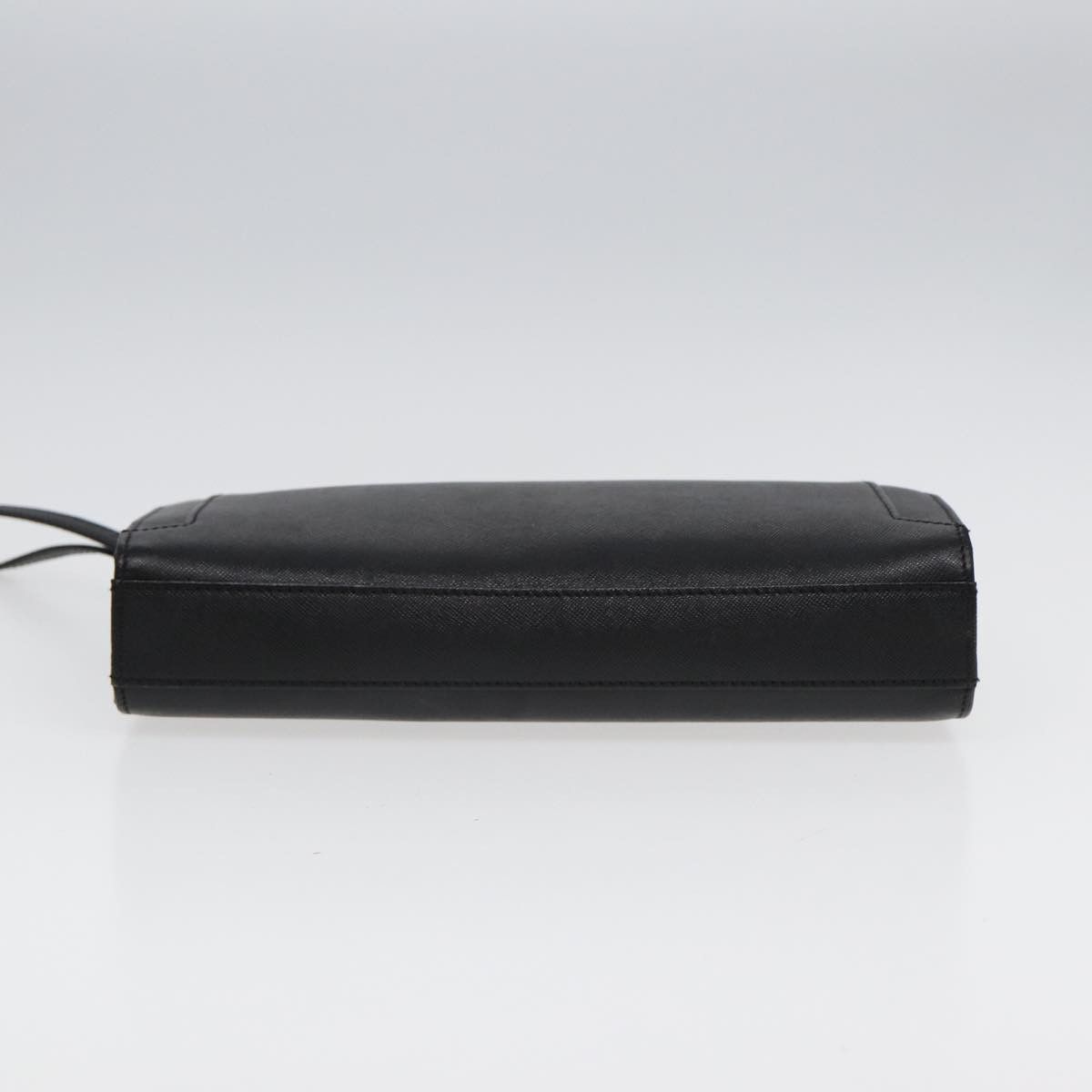 Burberry Black Leather Clutch Bag (Pre-Owned) Size ONE SIZE - 3 Thumbnail