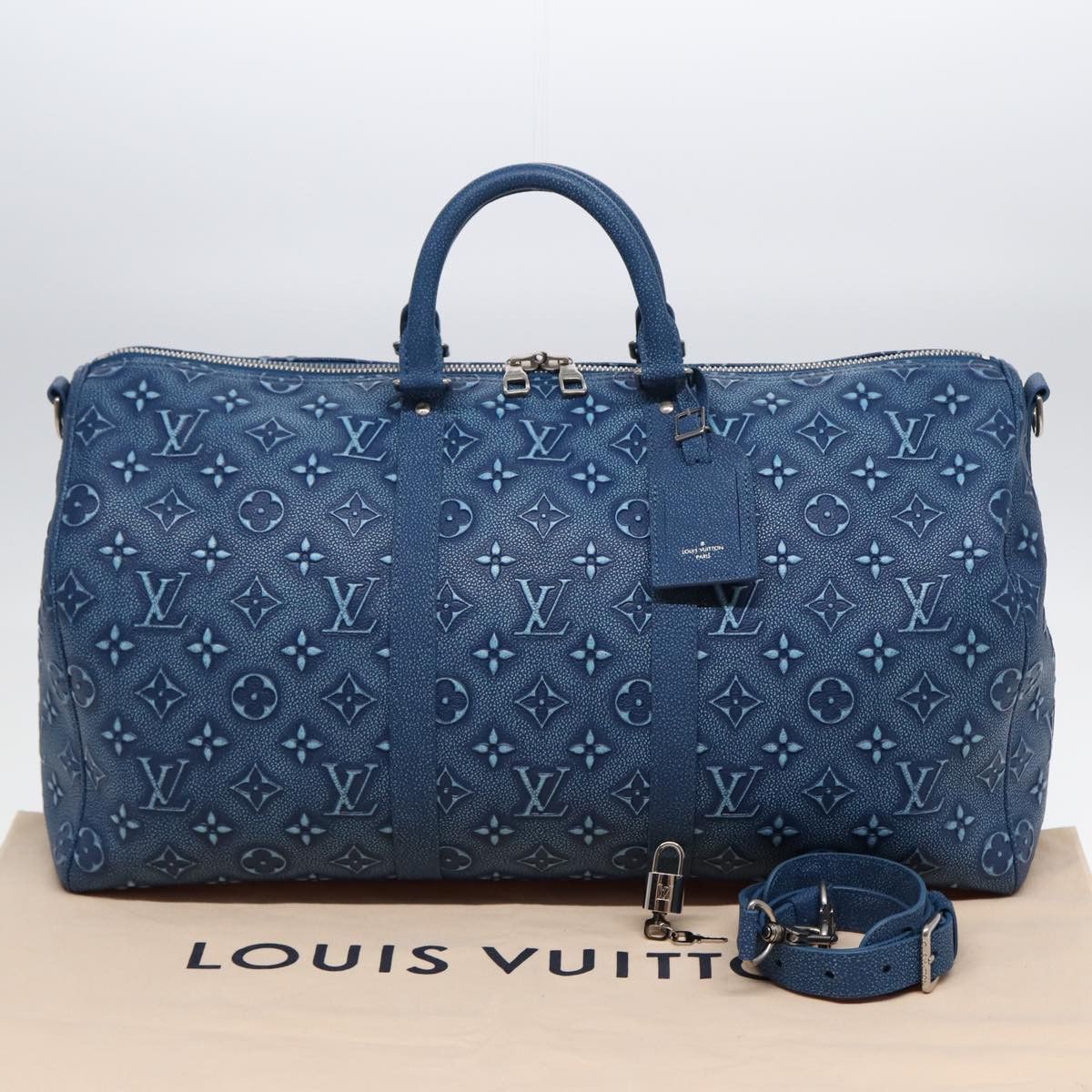 Louis Vuitton Keepall Bandouliere 50 Multicolour Canvas Travel Bag Size ONE SIZE - 10 Thumbnail