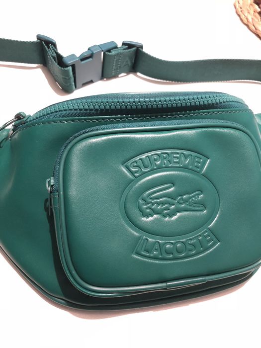 Supreme Supreme X Lacoste Waist Bag Green | Grailed