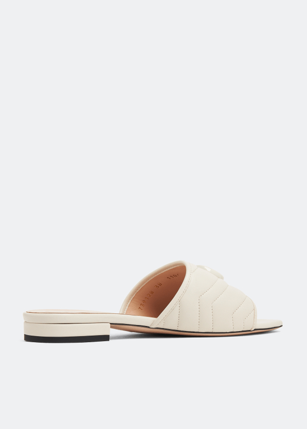 Gucci Gucci Double G Slide Sandals SIZE 36 Size ONE SIZE - 2 Thumbnail