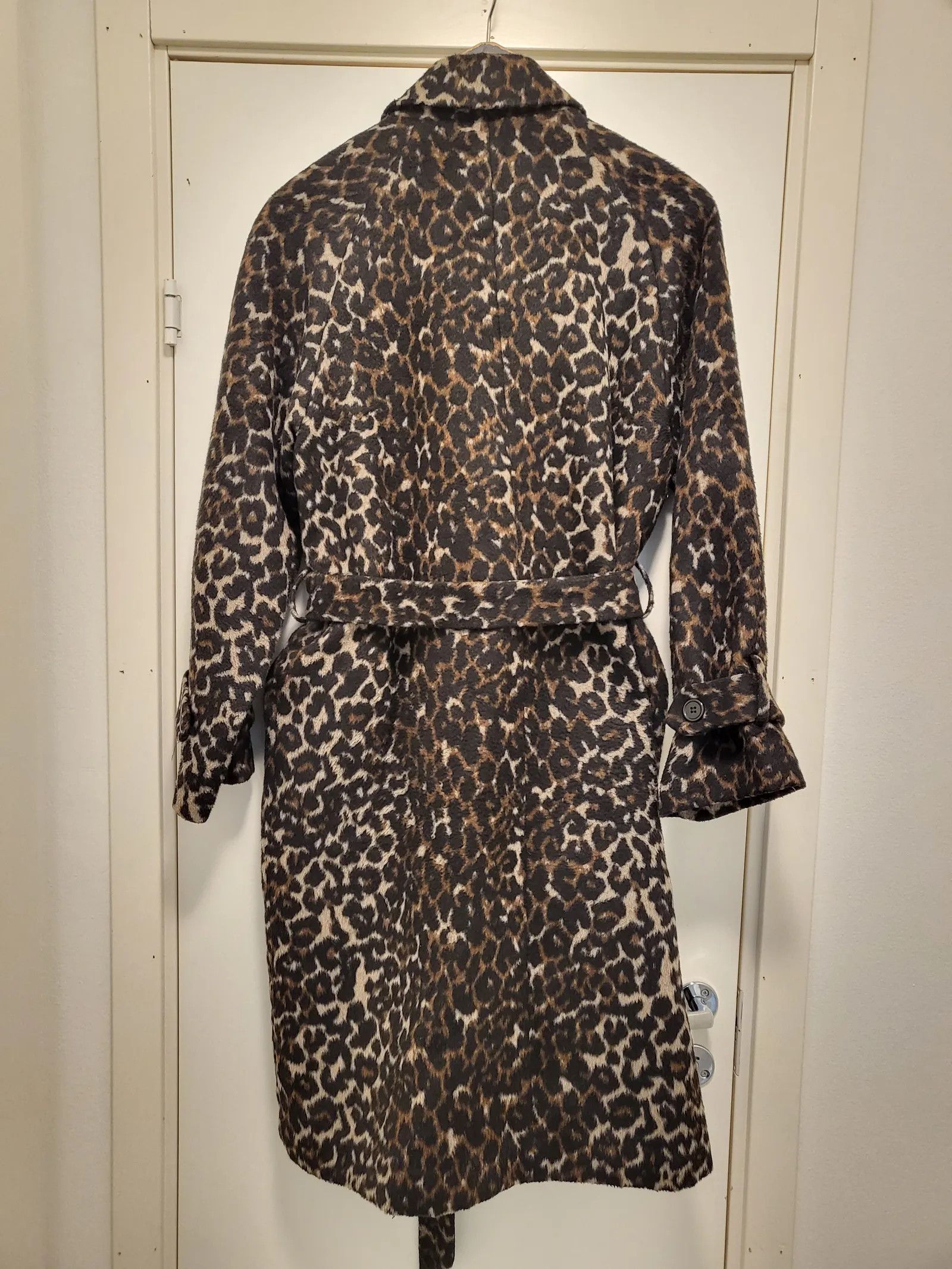 Other Camille Botten X NA-KD Leopard Maxi Coat Coat Size XS / US 0-2 / IT 36-38 - 5 Thumbnail