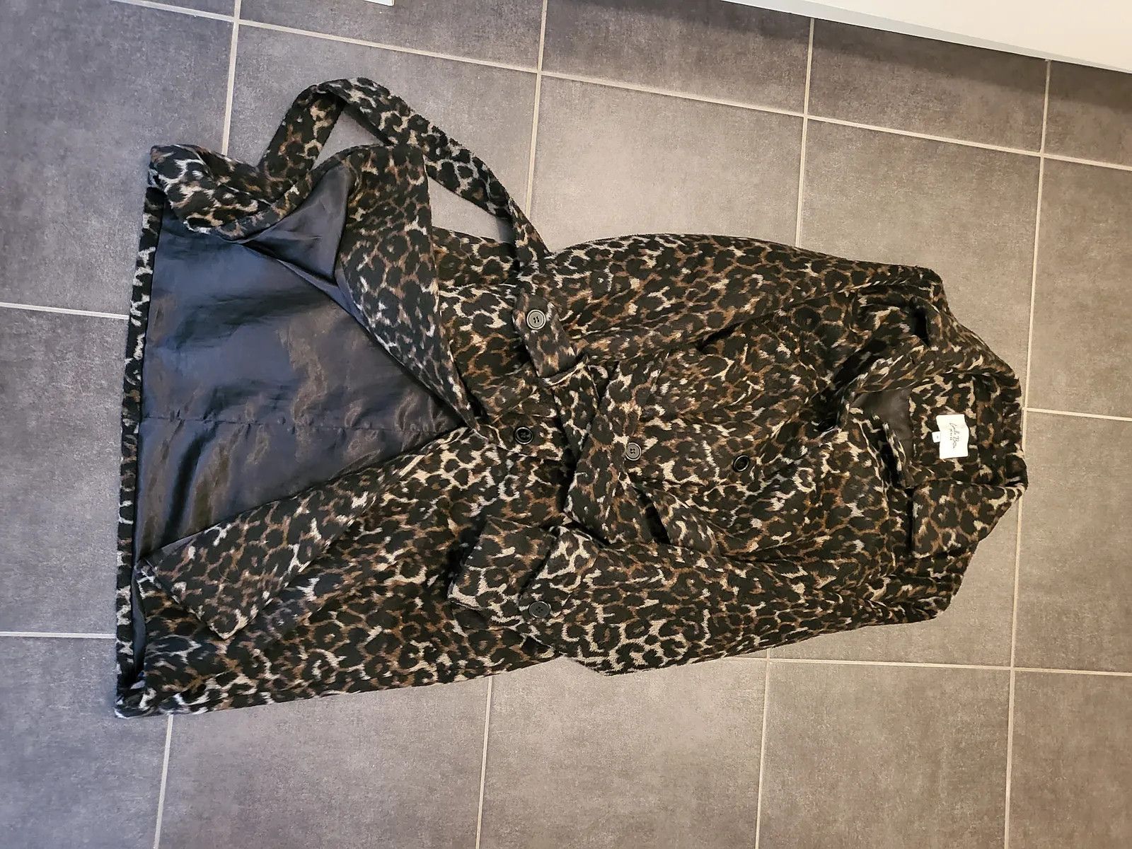 Other Camille Botten X NA-KD Leopard Maxi Coat Coat Size XS / US 0-2 / IT 36-38 - 4 Thumbnail