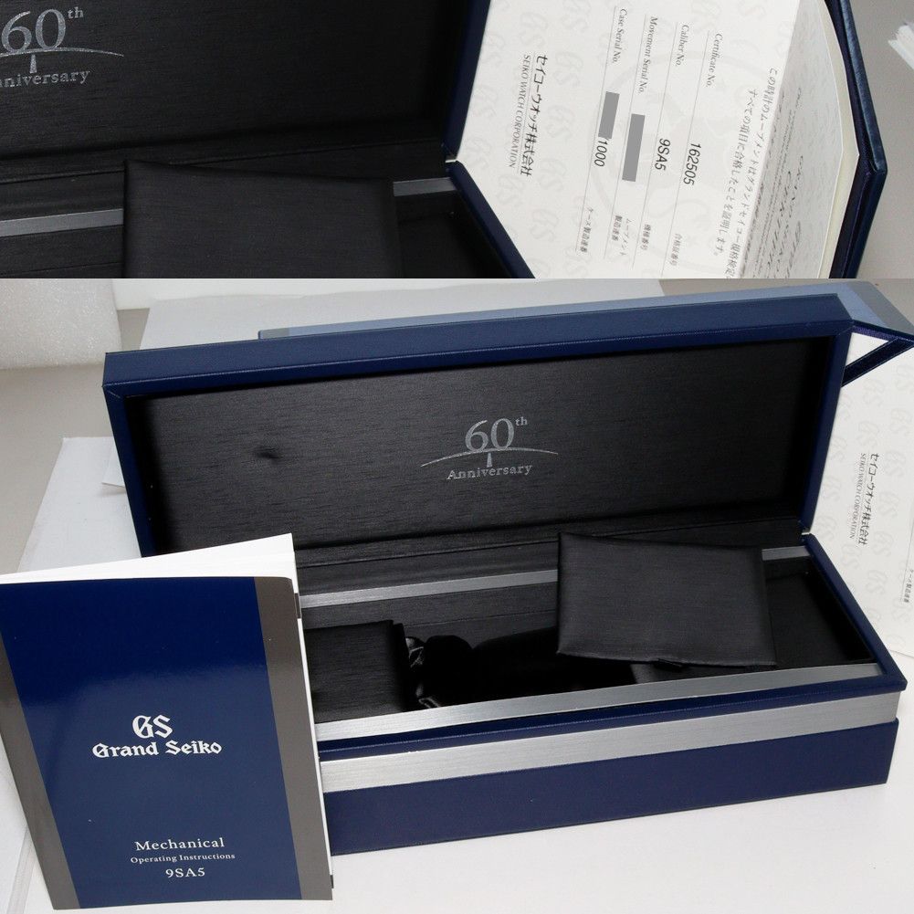 Seiko Seiko Seiko Blue Dial Grand Seiko Heritage Collection Watch SLGH003 9SA5-00C0 Limited Edition Metal Automatic SLGH003 9SA5-00C0 Size ONE SIZE - 3 Thumbnail
