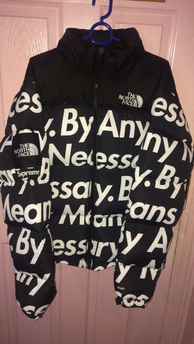 Supreme Supreme x The North Face 'By Any Means' Nuptse jacket