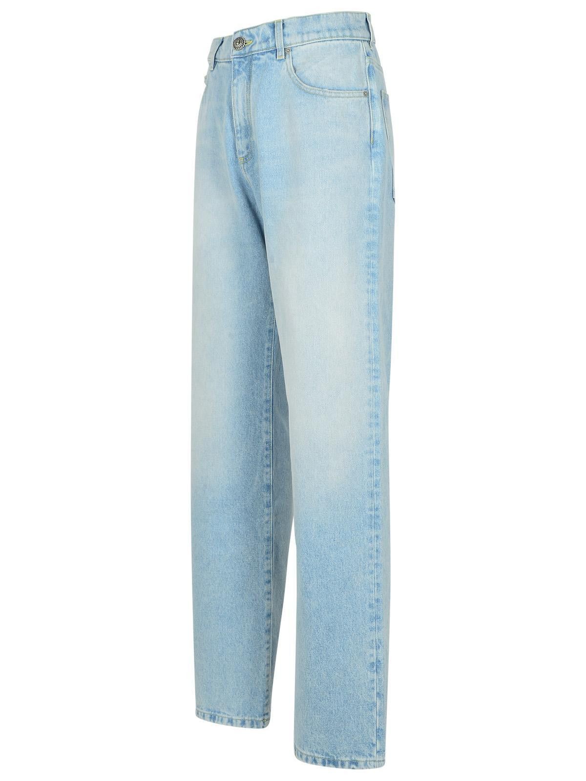 Balmain BALMAIN Light Blue Denim Jeans Size US 31 - 2 Thumbnail