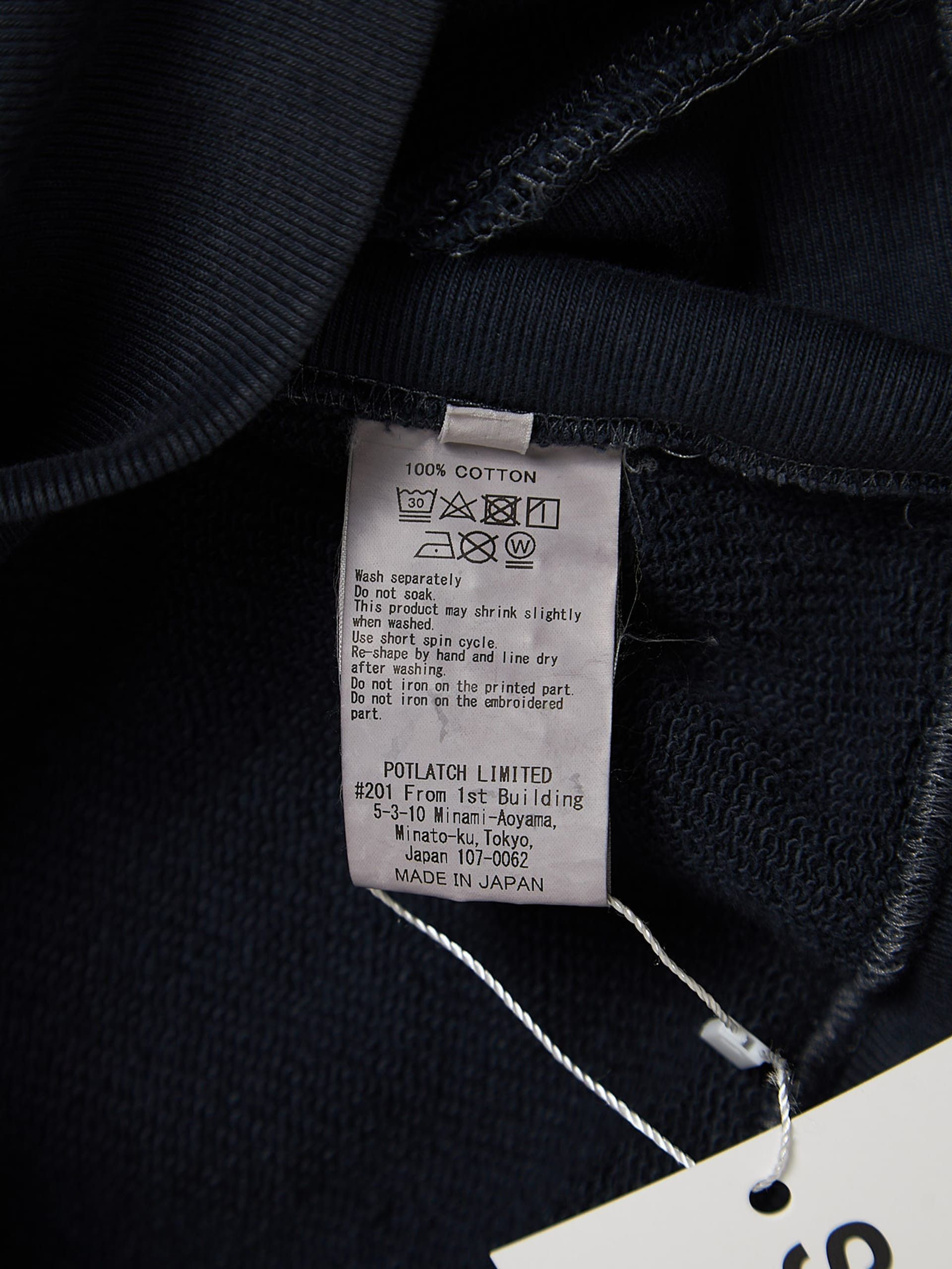 Cav Empt Navy Cotton Embroidered Cube Logo Hoodie Size US XL / EU 56 / 4 - 4 Thumbnail