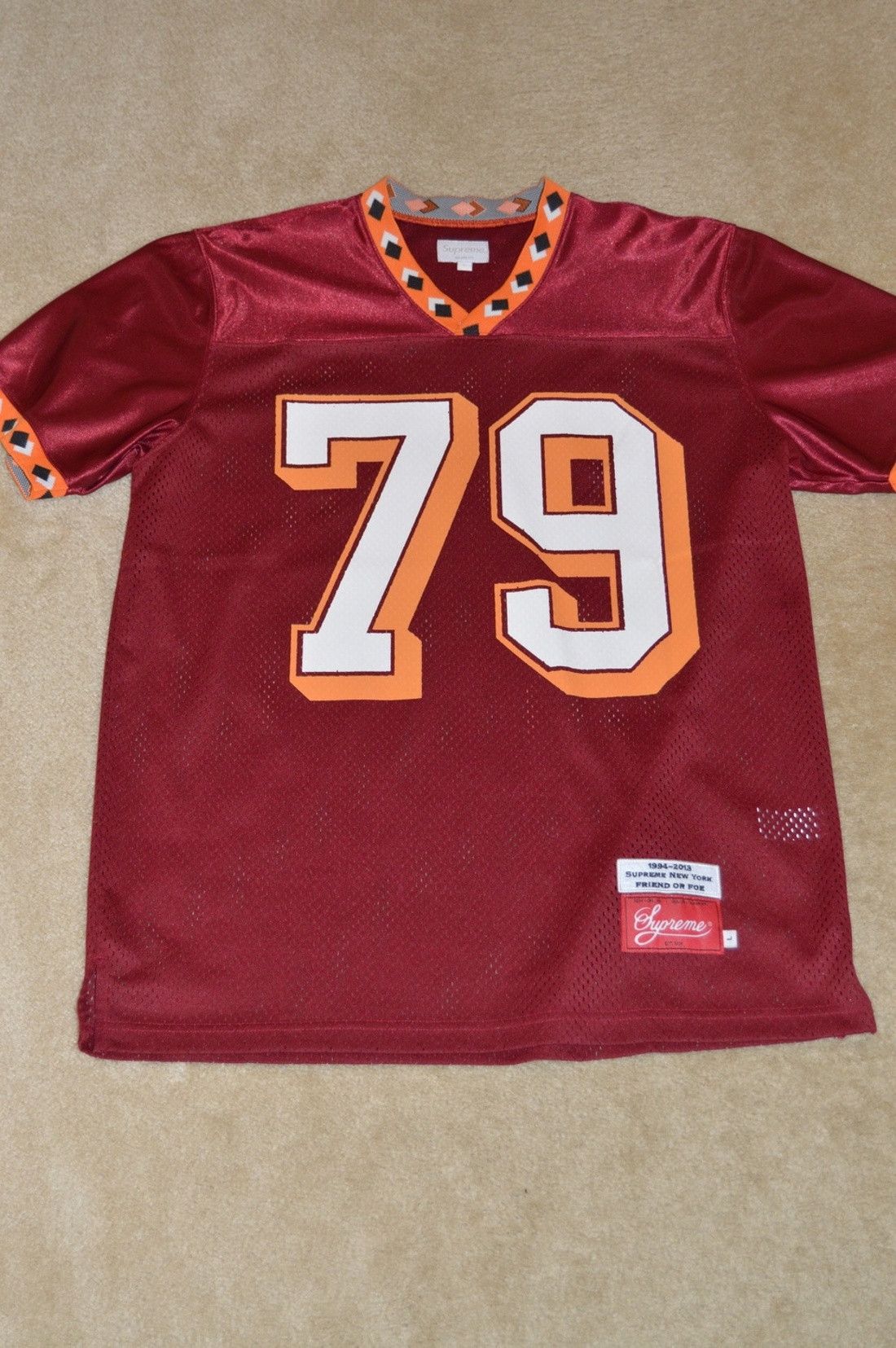 Supreme Diamond Rib Jersey | Grailed