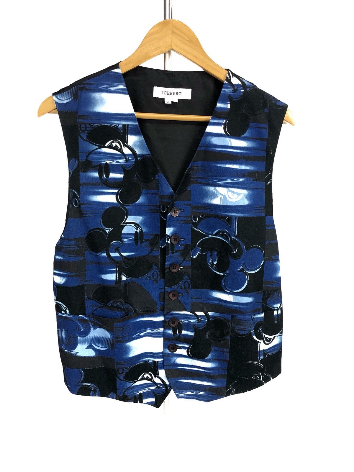 Iceberg Iceberg Vest Mickey Mouse Disney Size US M / EU 48-50 / 2 - 1 Thumbnail