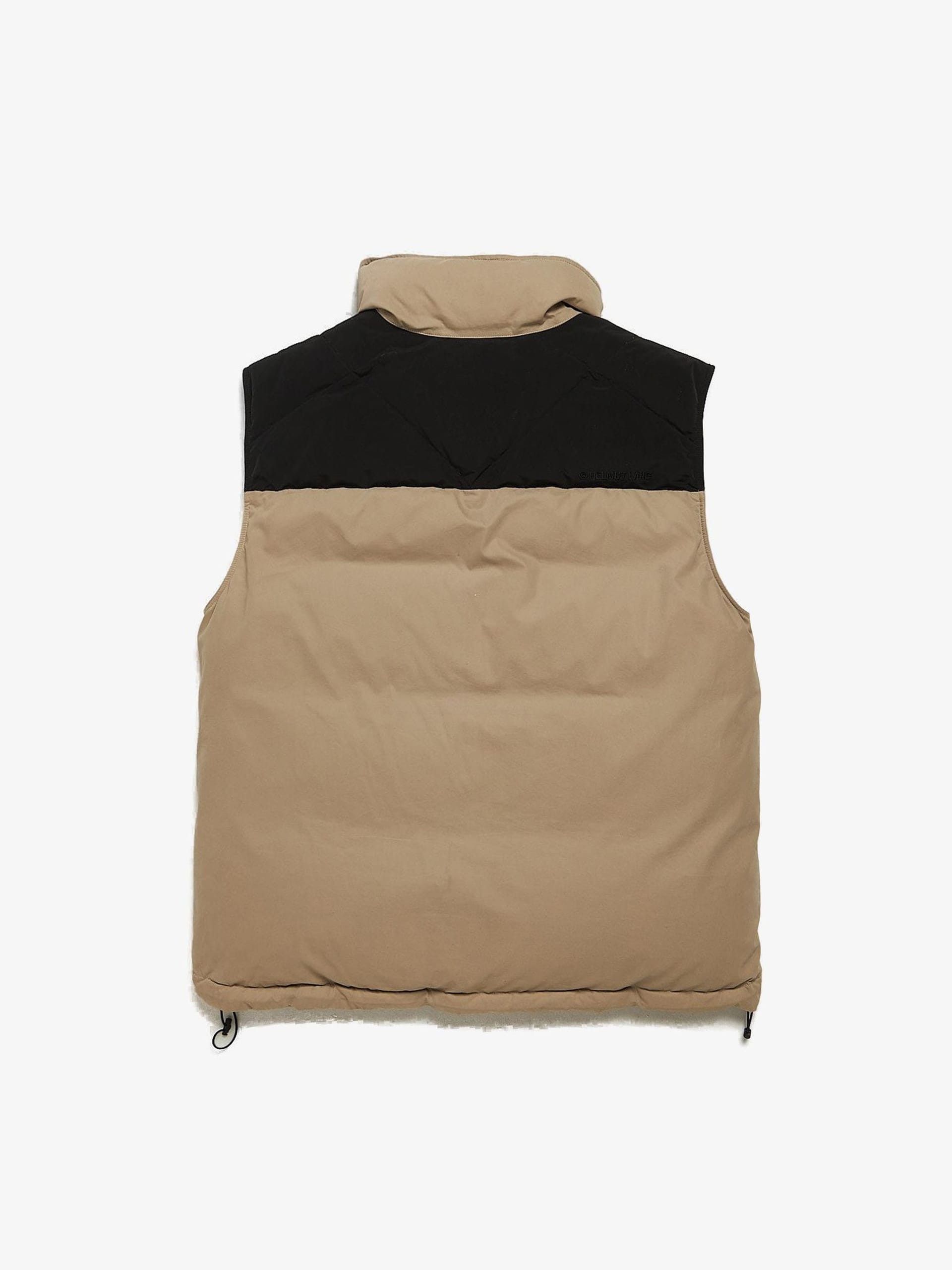 Helmut Lang Beige Black Nylon Vest Size US XL / EU 56 / 4 - 2 Thumbnail