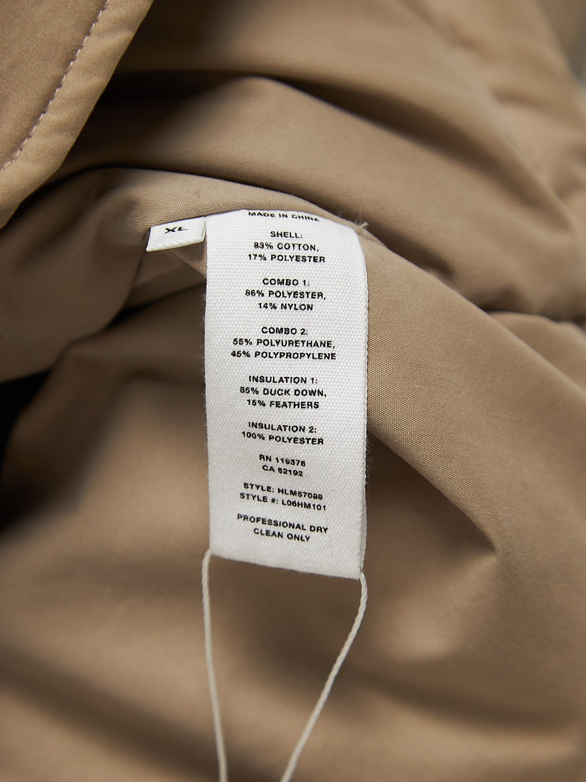 Helmut Lang Beige Black Nylon Vest Size US XL / EU 56 / 4 - 4 Thumbnail