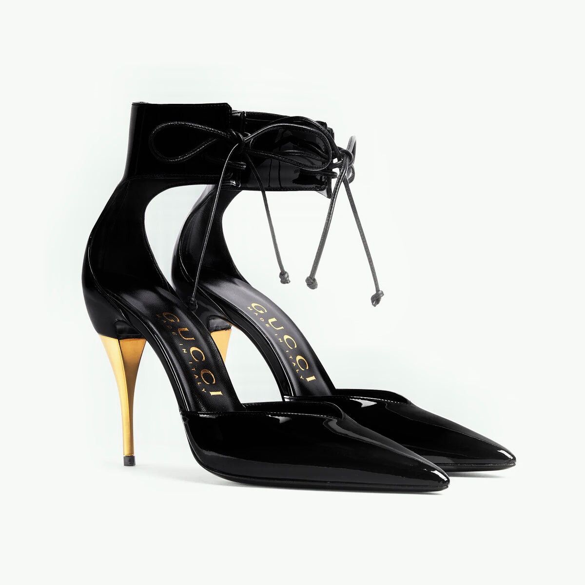 Gucci Gucci High Heel Pumps with Ankle Cuff SIZE 38 Size ONE SIZE - 2 Thumbnail