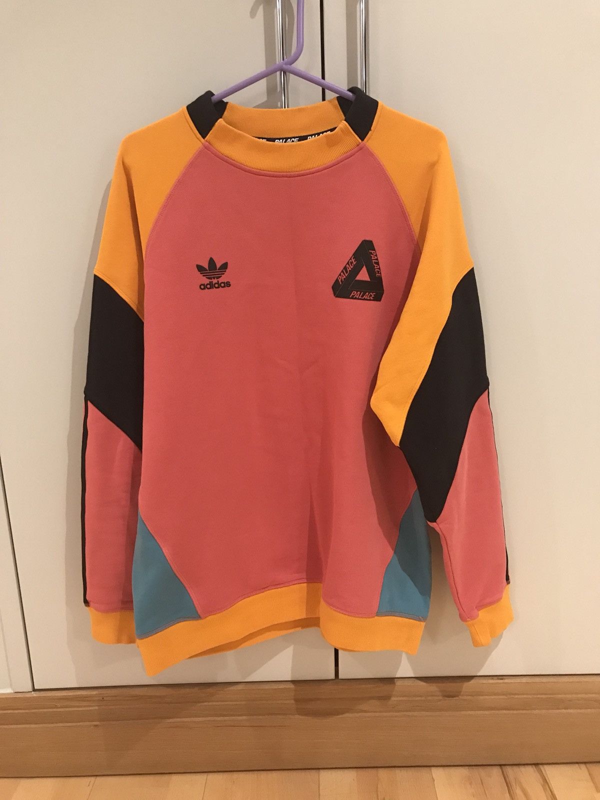 Adidas × Palace SS17 Crewneck Size US L / EU 52-54 / 3 - 2 Thumbnail