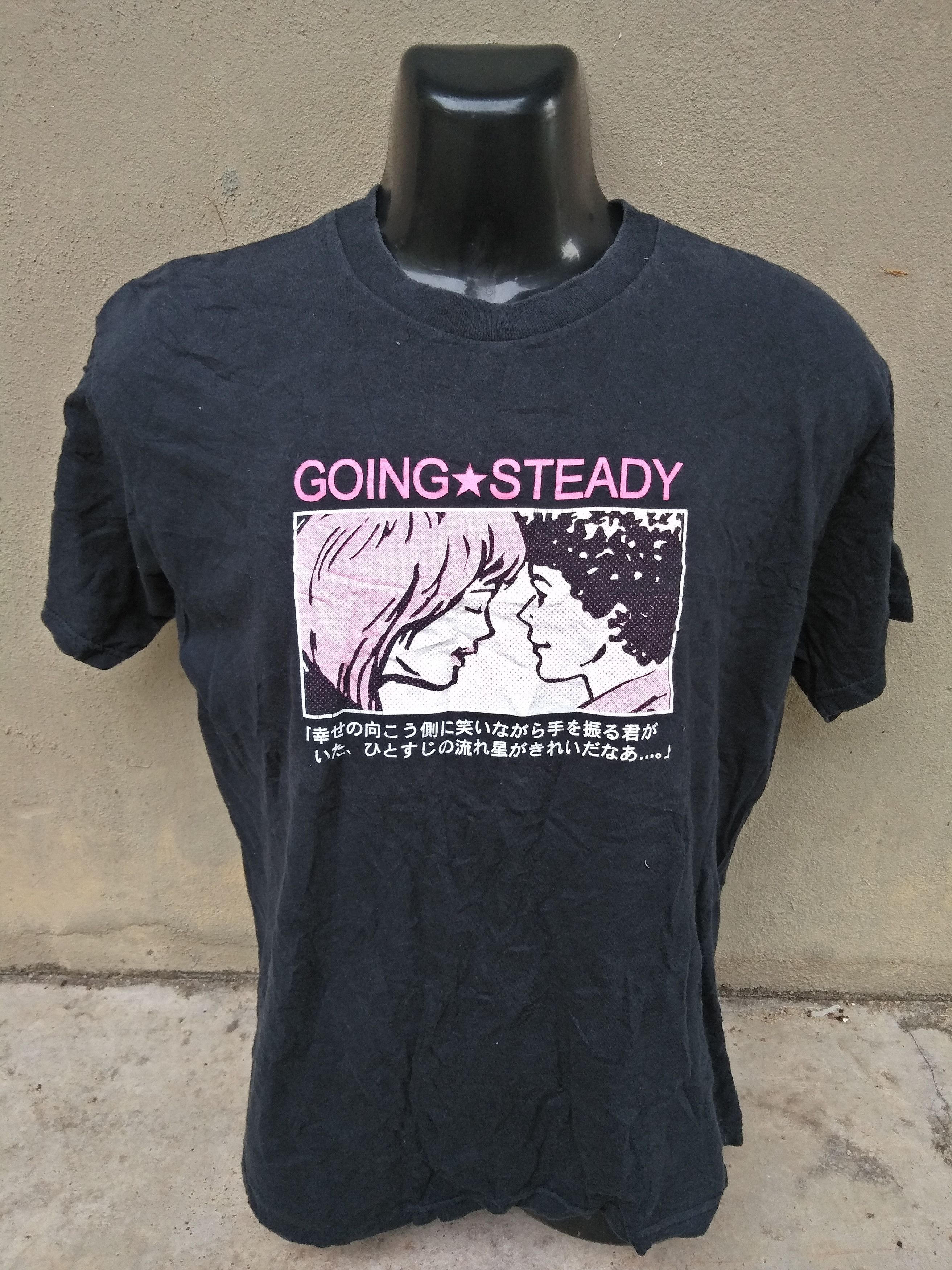 Vintage Going Steady Japanese Punk on sale Rock Promo Tour Concert T Shirt Large Size