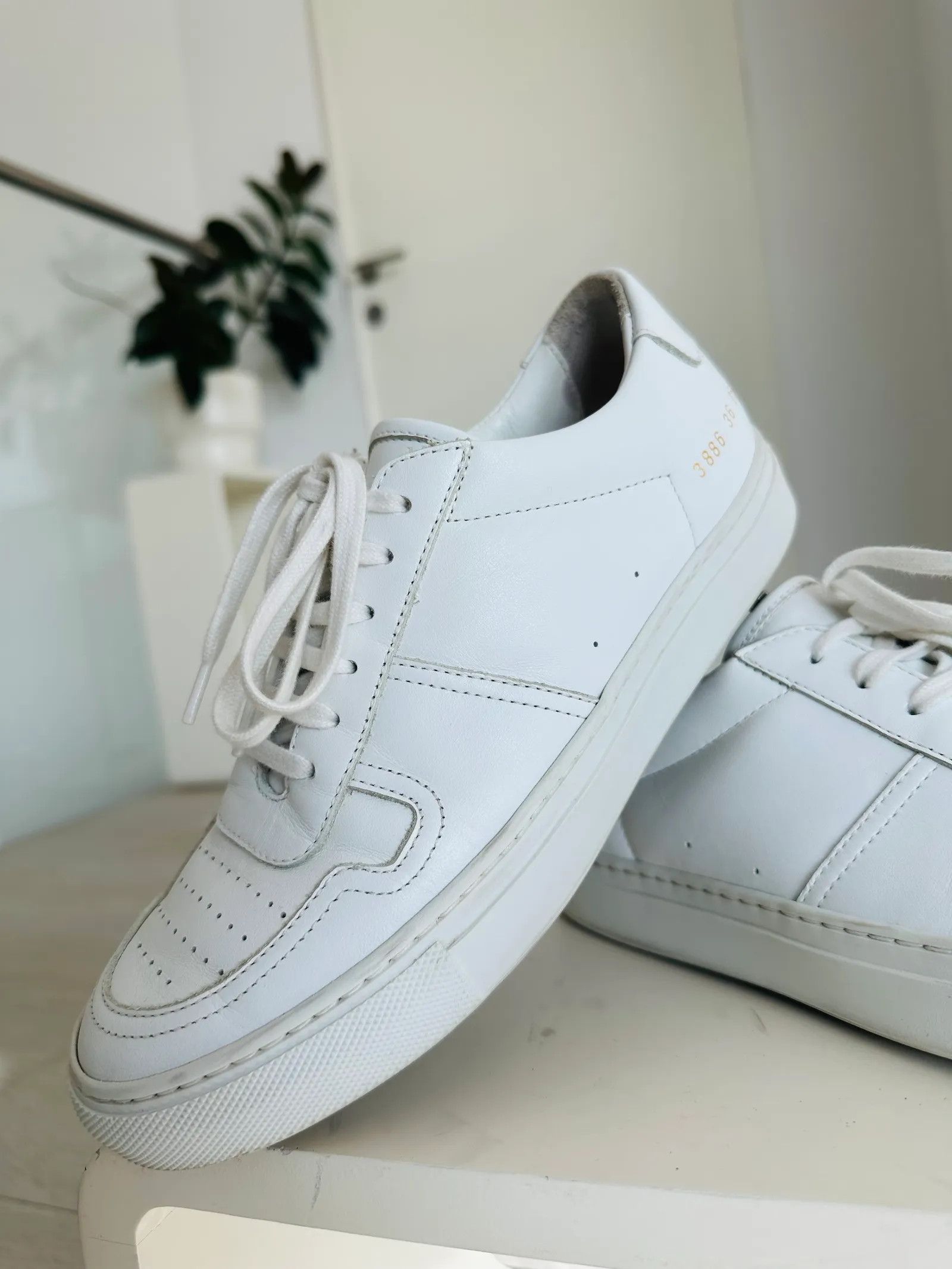 Common Projects Common Projects BBall Low Sneakers 36 Size US 6 / IT 36 - 2 Thumbnail