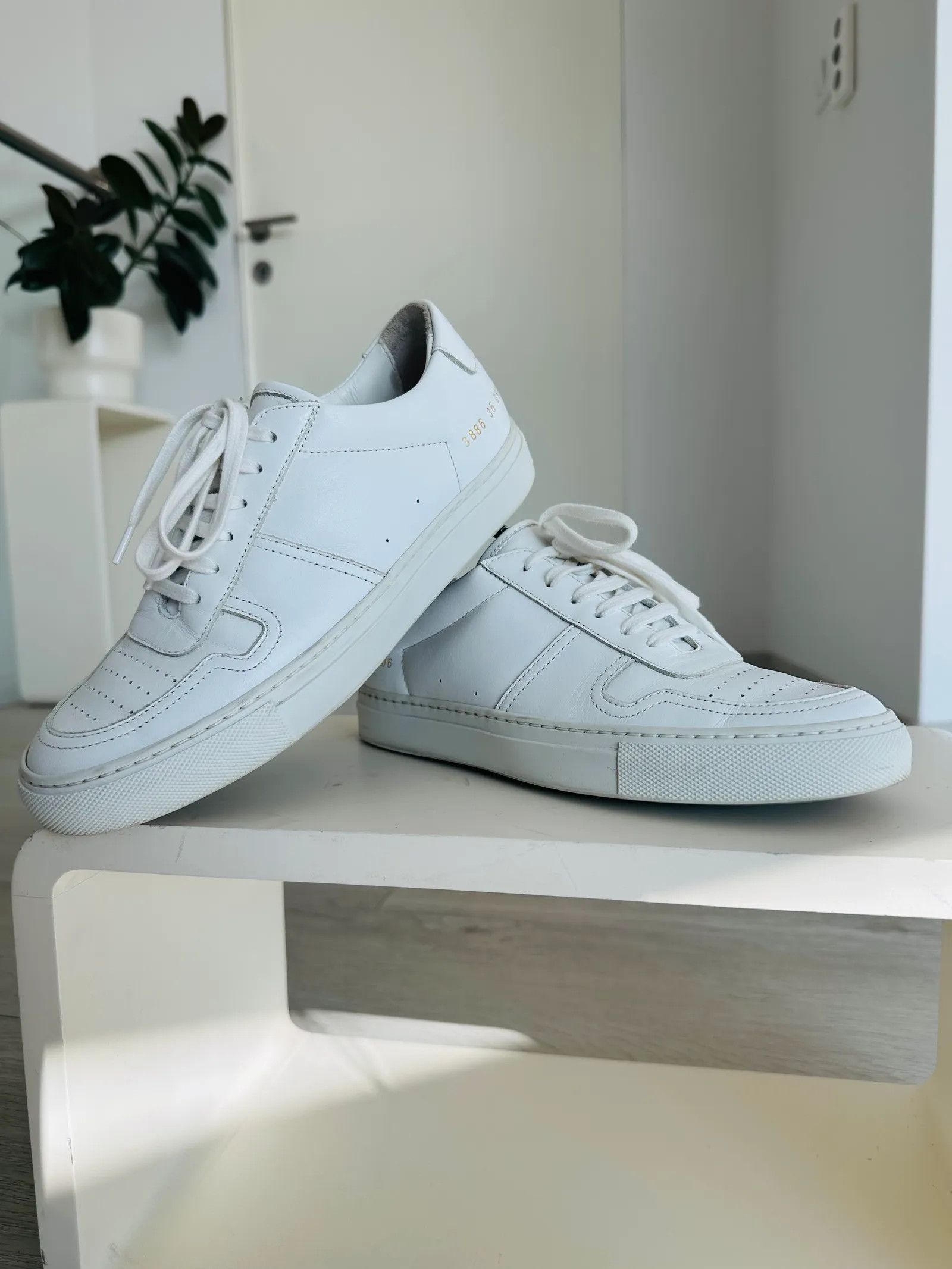 Common Projects Common Projects BBall Low Sneakers 36 Size US 6 / IT 36 - 5 Thumbnail