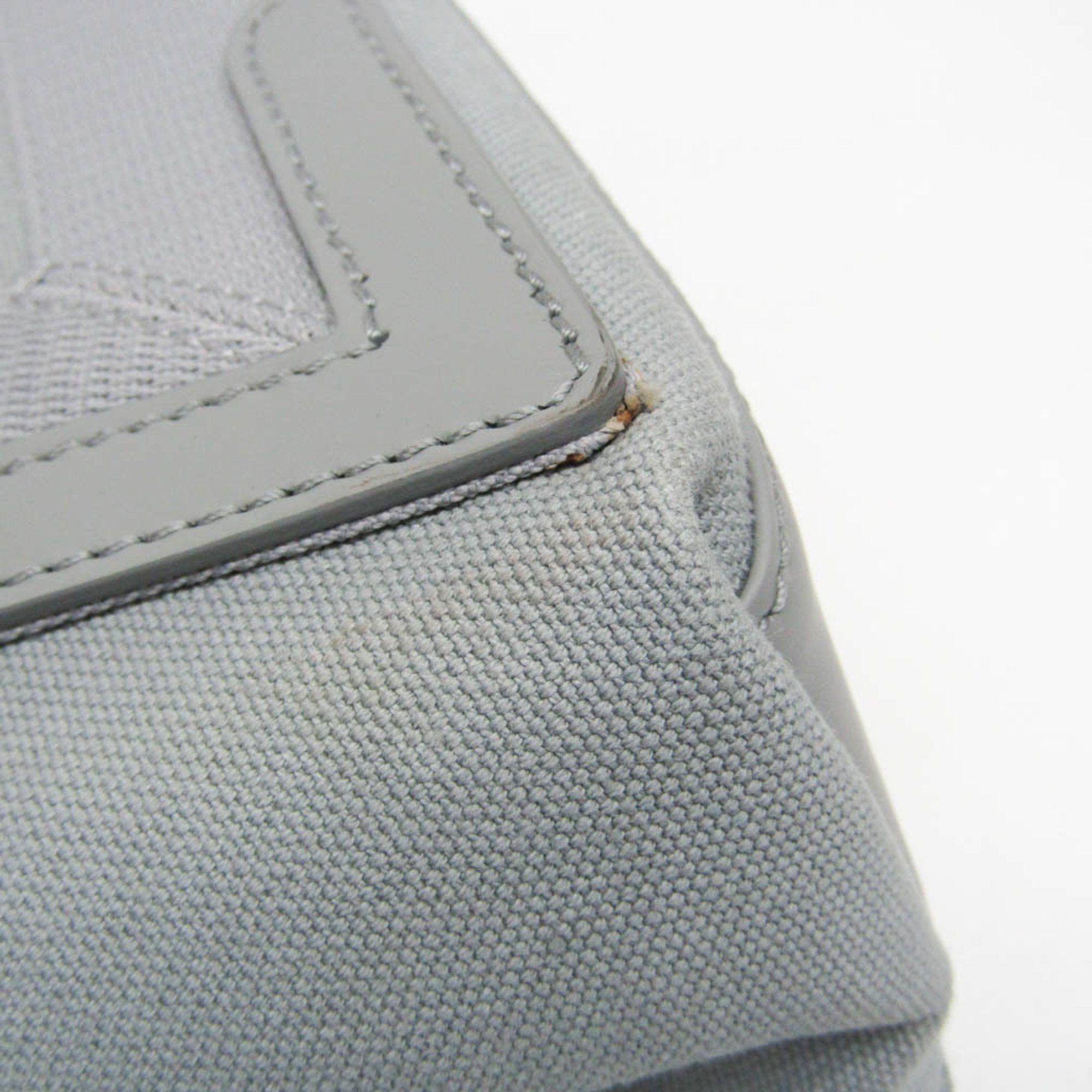 Balenciaga Navy Cabas Grey Leather Tote Bag (Pre-Owned) Size ONE SIZE - 7 Thumbnail