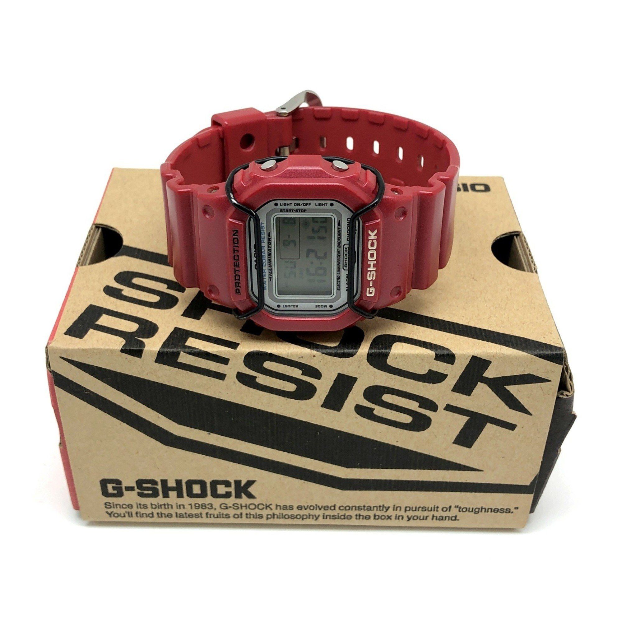 Casio G-SHOCK CASIO Watch DW-5600GF-4A METALLIC-G FRF Signature Model Metallic G Wave Rider Self-Portrait EL Protector Released in May 2001 Mikunigaoka Store ITJ7F4X1M12K Size ONE SIZE - 10 Thumbnail