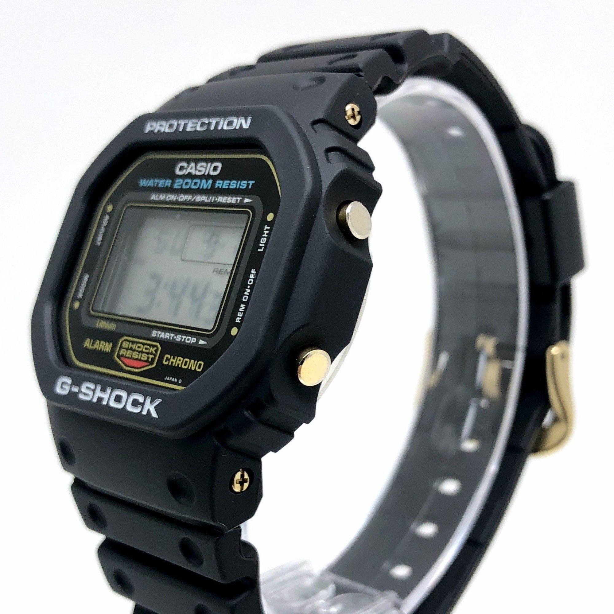 Casio G-SHOCK CASIO Watch DW-5600C-9V M901 Officially restored product Overseas 200M Speed model Gold Ver. Green miniature bulb Released June 1987 SPEED Mikunigaoka store ITSLMP88I6F0 Size ONE SIZE - 2 Thumbnail
