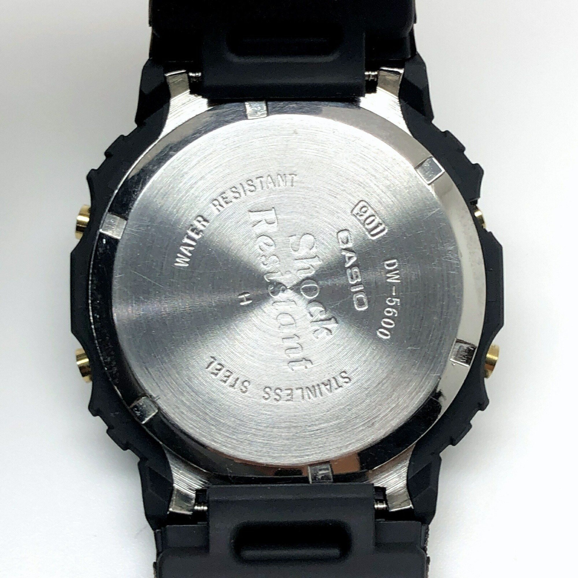 Casio G-SHOCK CASIO Watch DW-5600C-9V M901 Officially restored product Overseas 200M Speed model Gold Ver. Green miniature bulb Released June 1987 SPEED Mikunigaoka store ITSLMP88I6F0 Size ONE SIZE - 7 Thumbnail