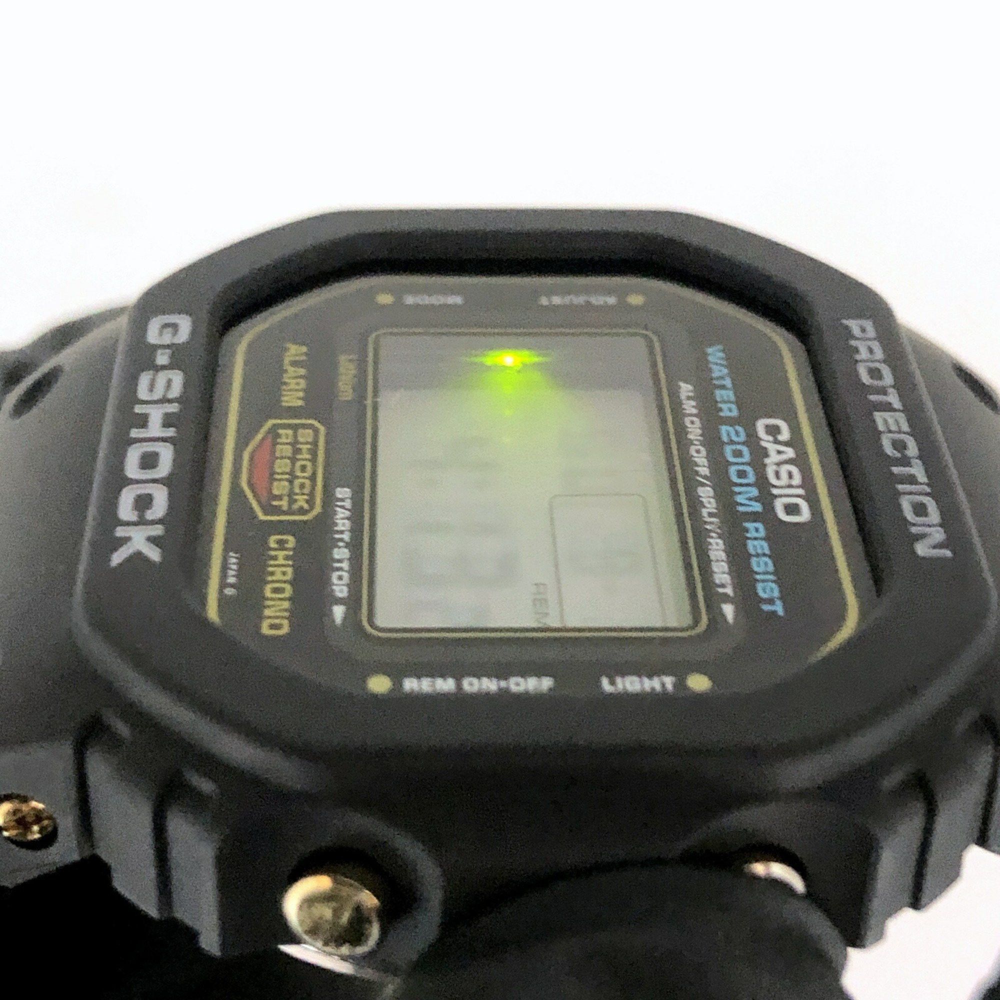 Casio G-SHOCK CASIO Watch DW-5600C-9V M901 Officially restored product Overseas 200M Speed model Gold Ver. Green miniature bulb Released June 1987 SPEED Mikunigaoka store ITSLMP88I6F0 Size ONE SIZE - 8 Thumbnail