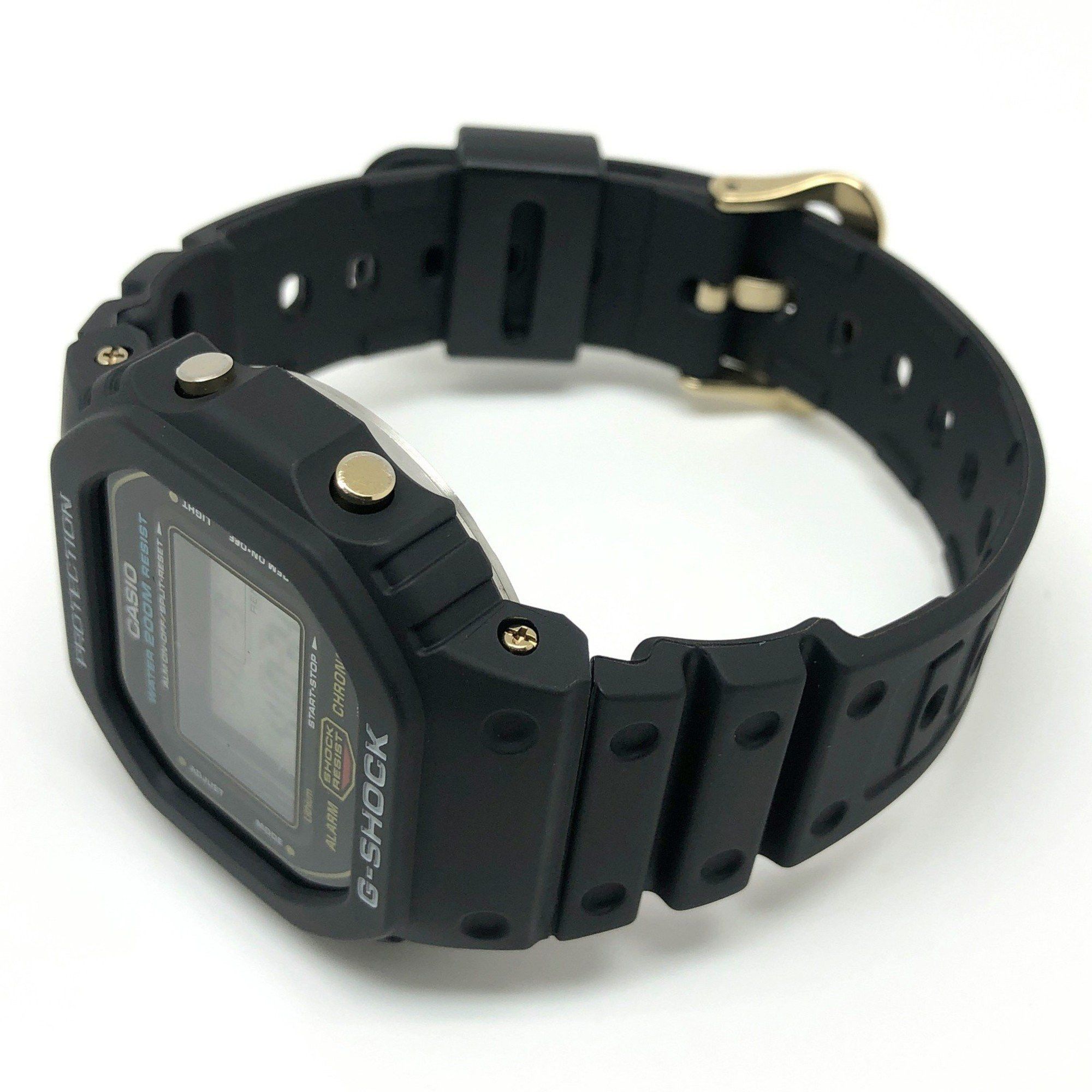Casio G-SHOCK CASIO Watch DW-5600C-9V M901 Officially restored product Overseas 200M Speed model Gold Ver. Green miniature bulb Released June 1987 SPEED Mikunigaoka store ITSLMP88I6F0 Size ONE SIZE - 5 Thumbnail