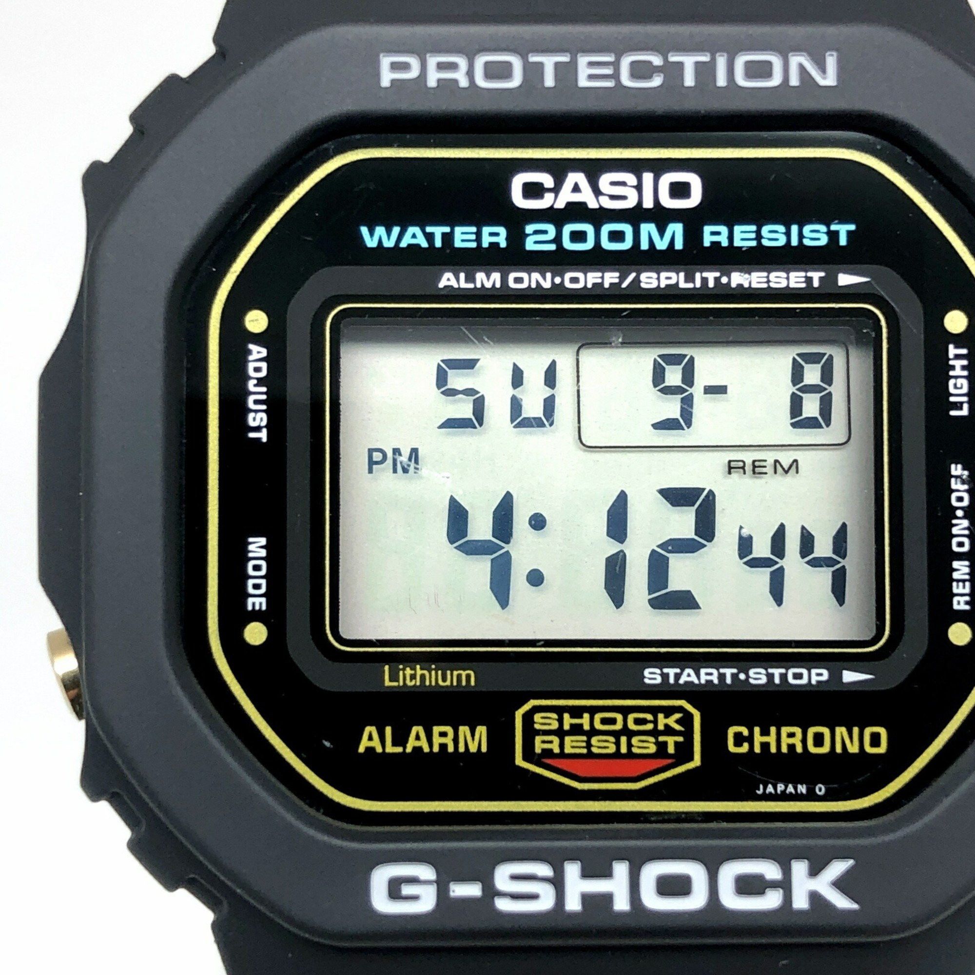 Casio G-SHOCK CASIO Watch DW-5600C-9V M901 Officially restored product Overseas 200M Speed model Gold Ver. Green miniature bulb Released June 1987 SPEED Mikunigaoka store ITSLMP88I6F0 Size ONE SIZE - 9 Thumbnail
