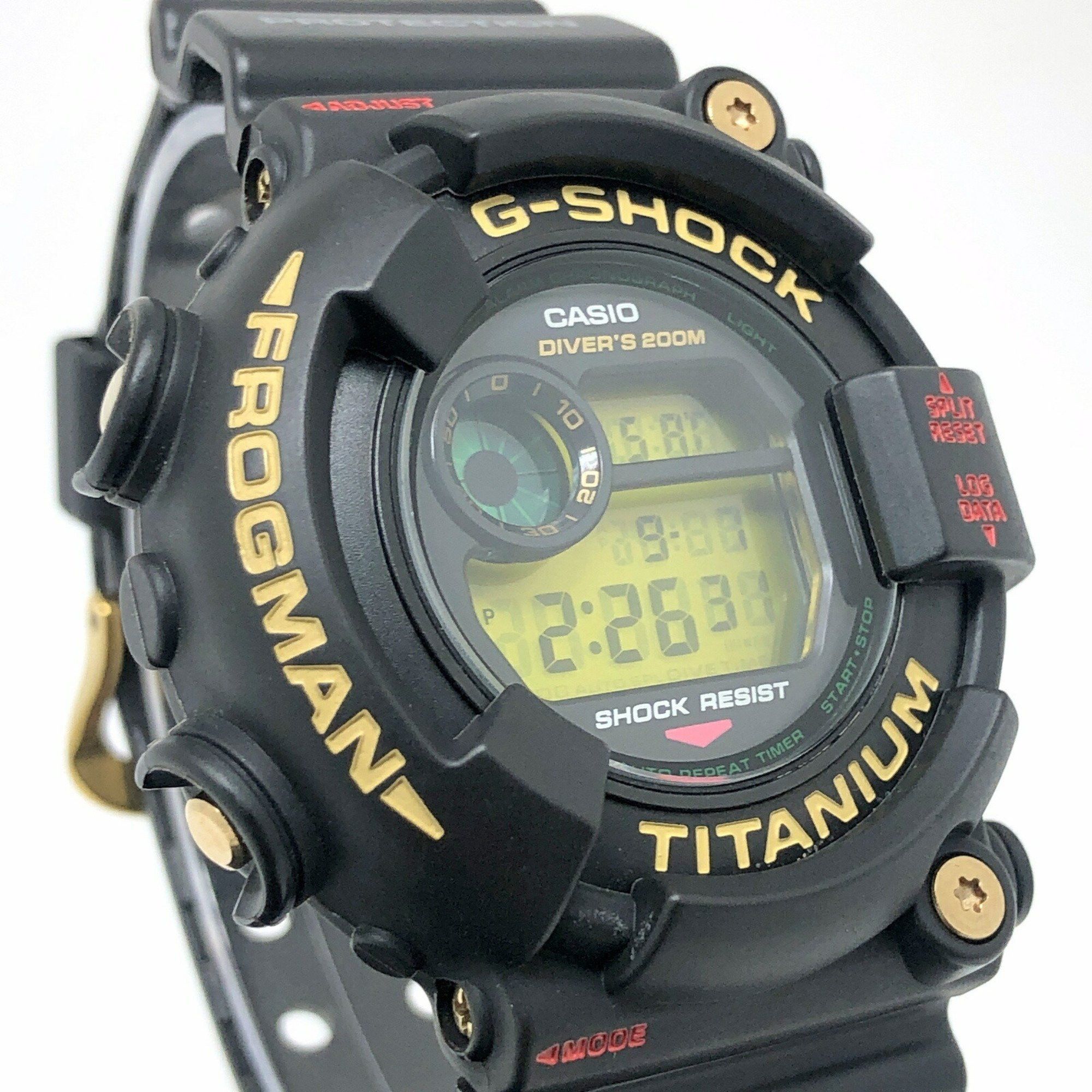 Casio G-SHOCK CASIO Watch DW-8201NT-1 7th FROGMAN Anniversary Model First Color Titanium Case Released November 2000 Mikunigaoka Store IT3RQCMC7V9W Size ONE SIZE - 4 Thumbnail