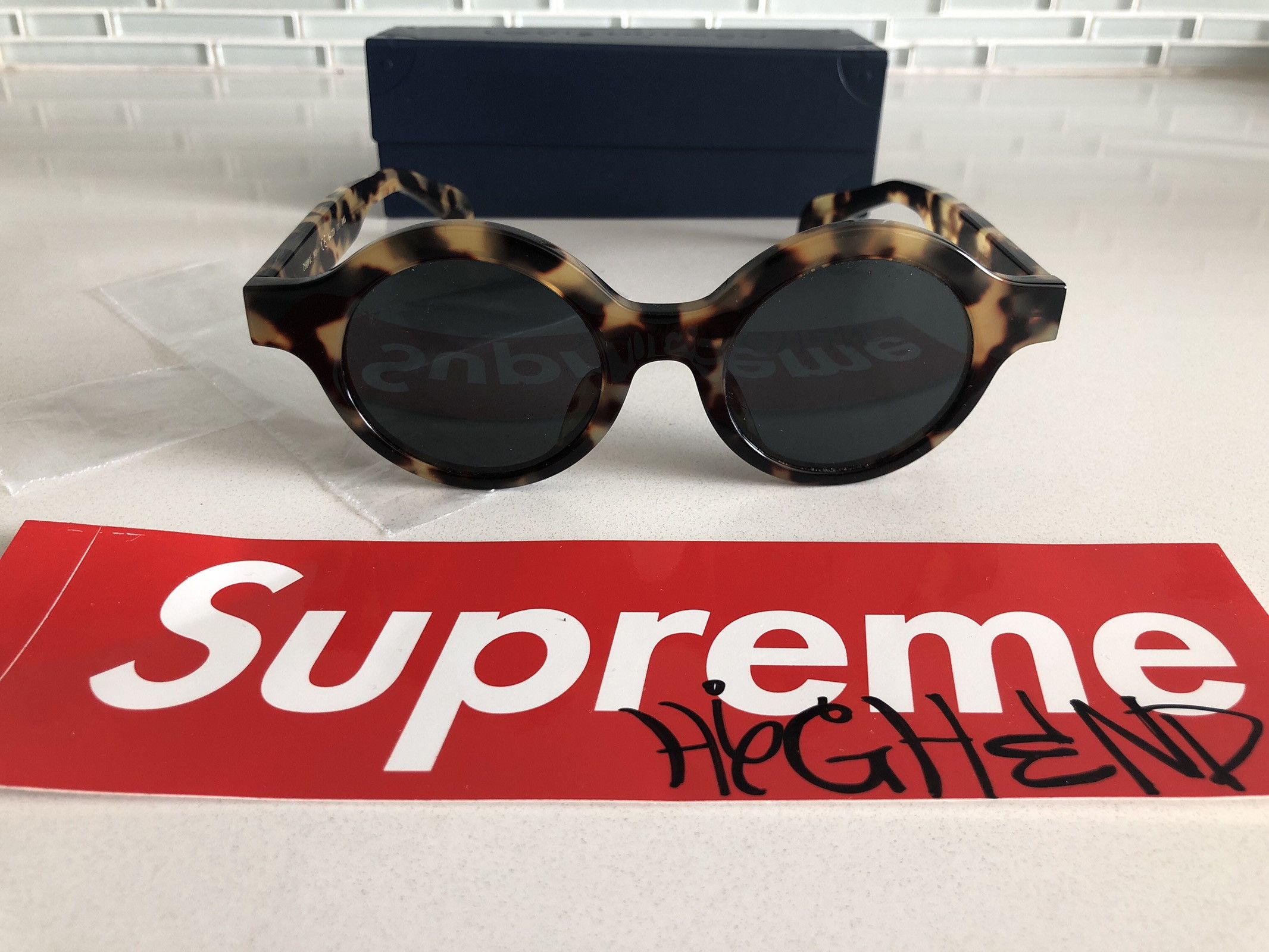 Louis Vuitton Supreme Supreme x Louis Vuitton Kurt Cobain Sunglasses Grailed