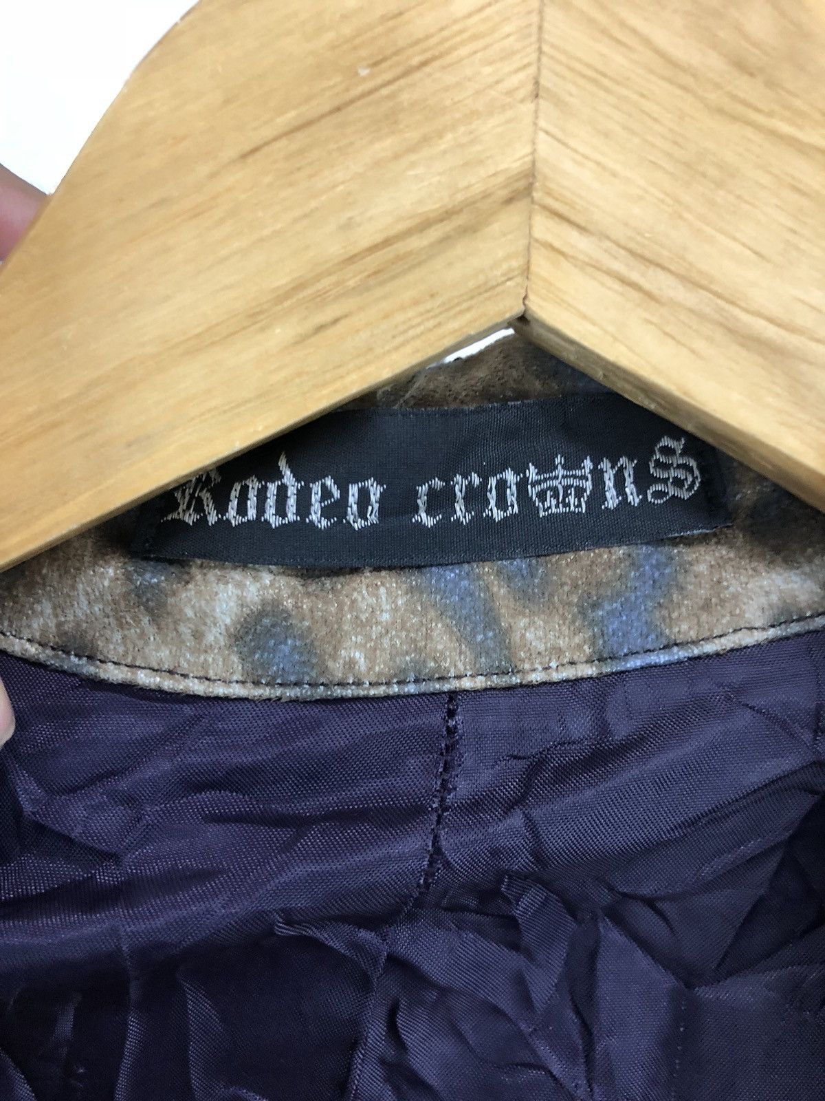 Japanese Brand Japanese Brand Rodeo Crown Long Jacket Leopard Print Size US M / EU 48-50 / 2 - 5 Thumbnail