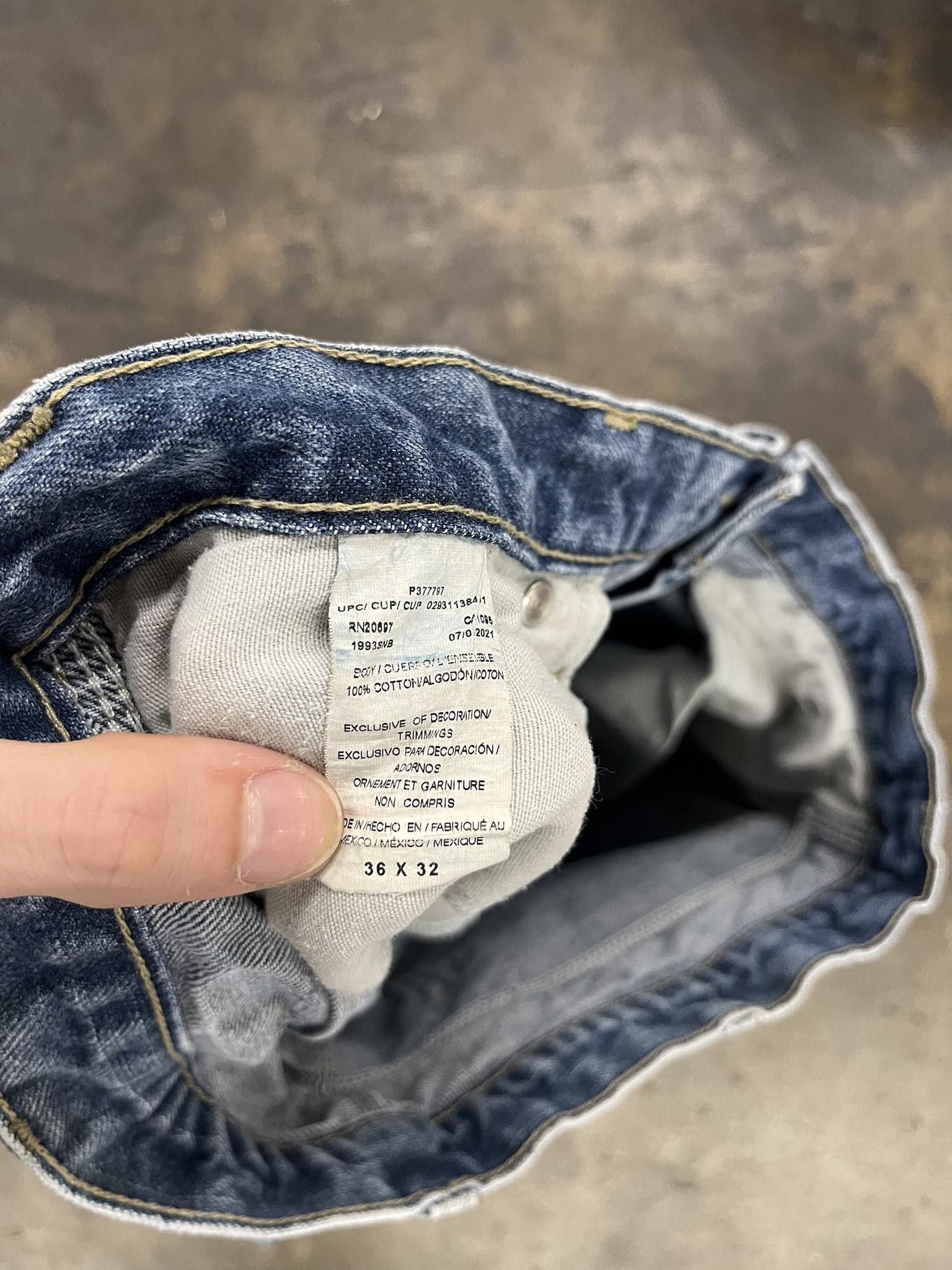Jean × Vintage 2000's Dickies Painter Jeans Size US 36 / EU 52 - 3 Thumbnail