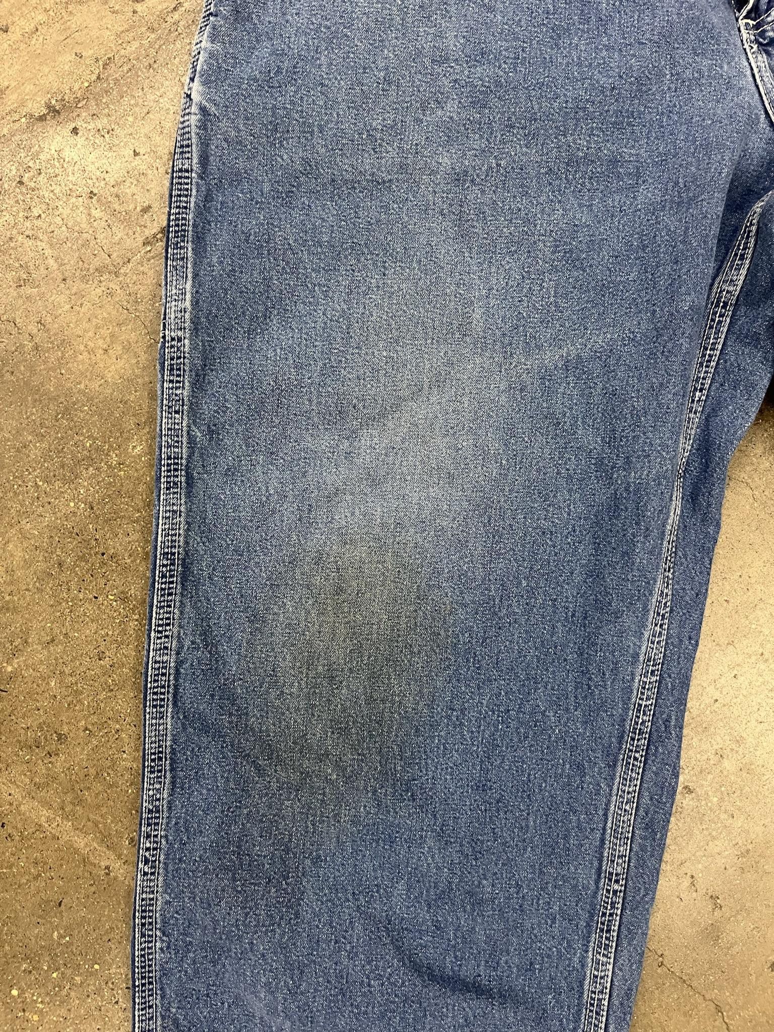 Jean × Vintage 1990's Carhartt Faded Wash Painter Jeans Size US 40 / EU 56 - 2 Thumbnail