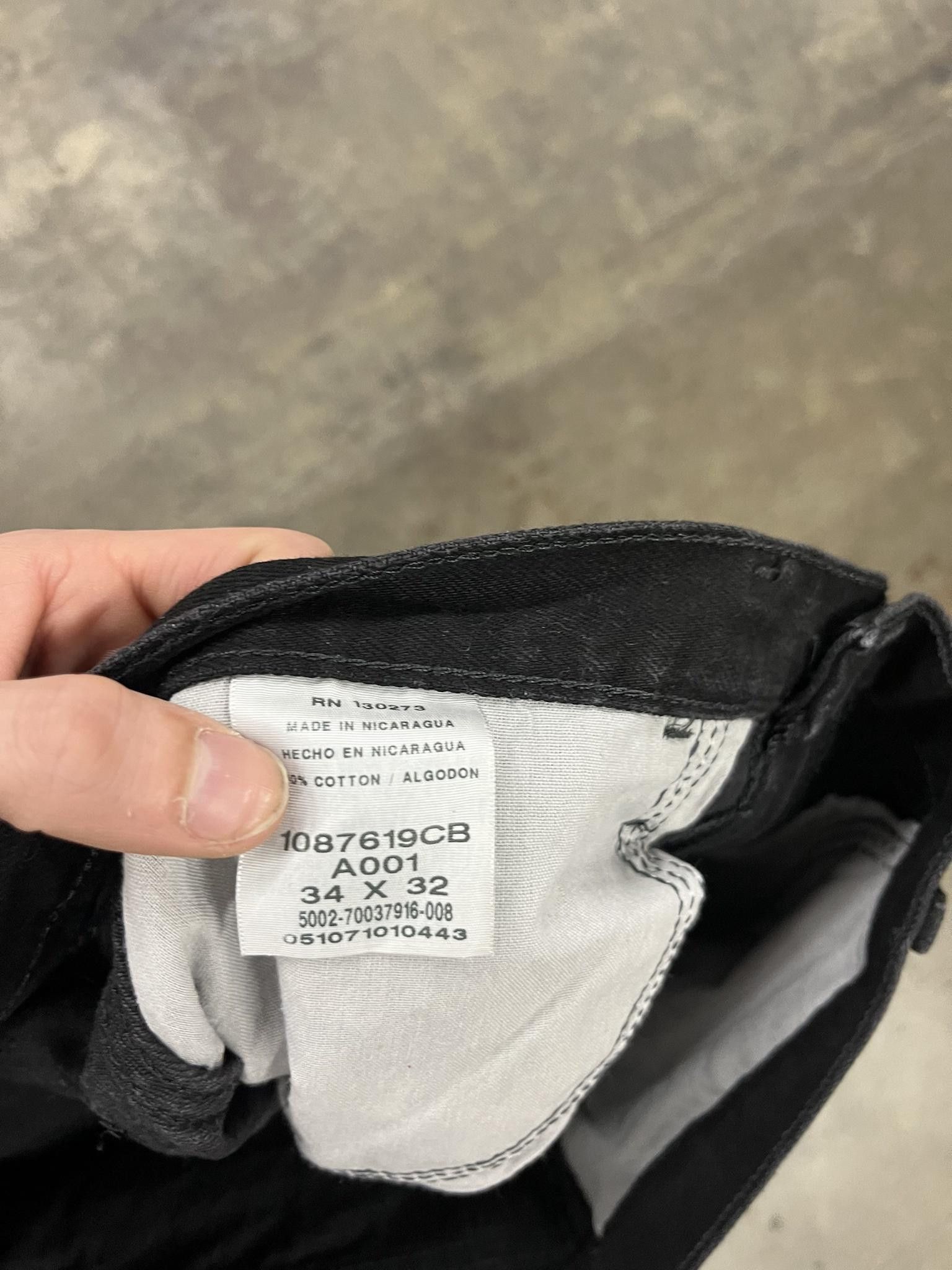 Jean × Vintage Rustler Regular Fit Denim With Left Ankle Paint Stain Size US 34 / EU 50 - 3 Thumbnail
