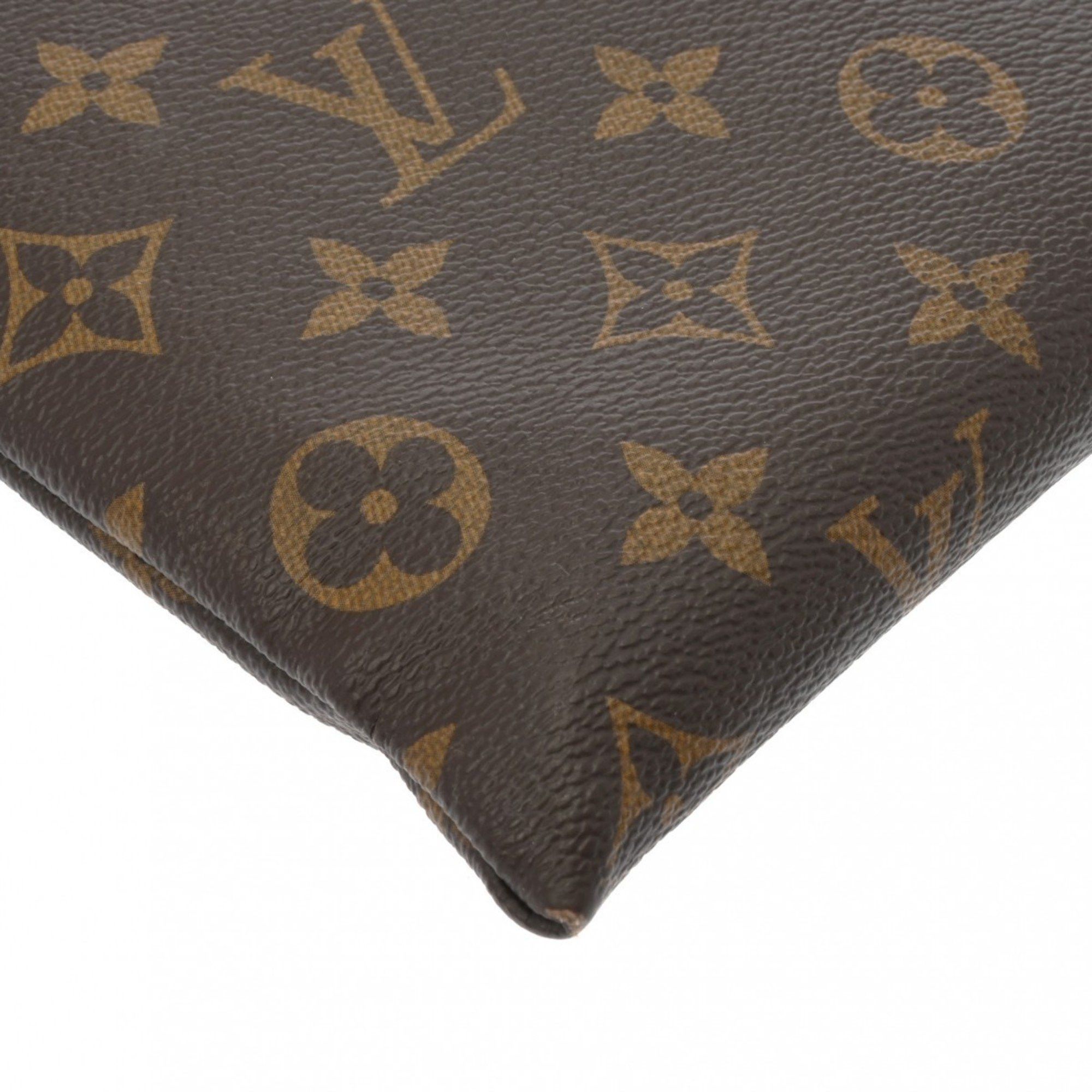 Louis Vuitton Louis Vuitton Monogram Solaray Pochette Clutch Bag Brown/Black/Orange M44484 Men's Canvas Second Size ONE SIZE - 7 Thumbnail