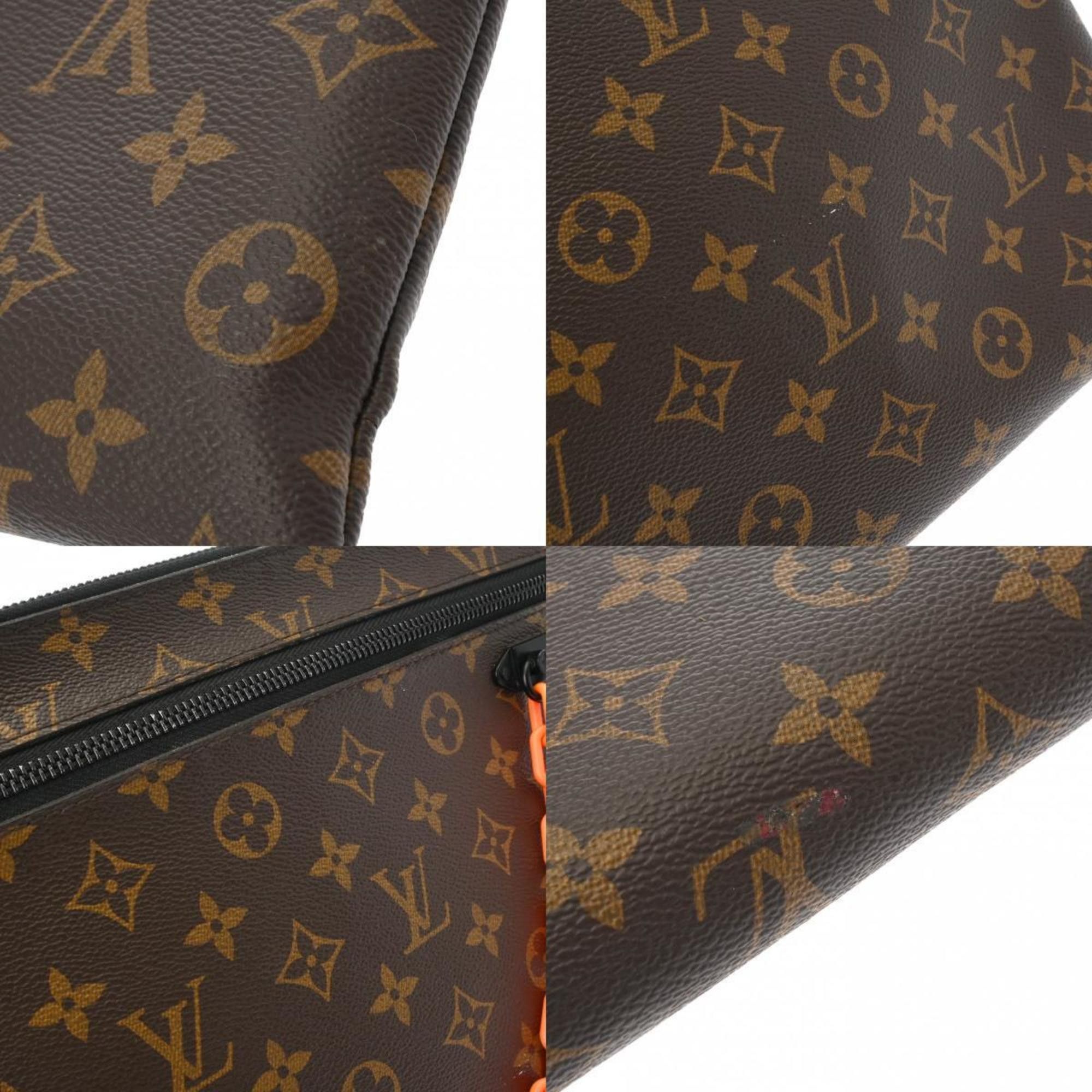 Louis Vuitton Louis Vuitton Monogram Solaray Pochette Clutch Bag Brown/Black/Orange M44484 Men's Canvas Second Size ONE SIZE - 11 Thumbnail