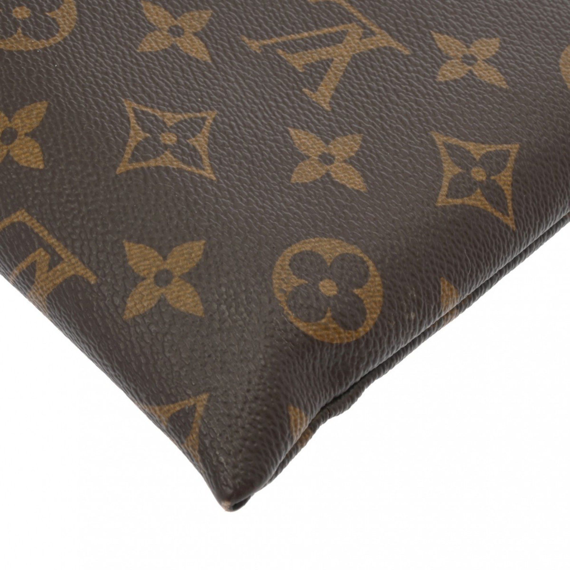 Louis Vuitton Louis Vuitton Monogram Solaray Pochette Clutch Bag Brown/Black/Orange M44484 Men's Canvas Second Size ONE SIZE - 10 Thumbnail