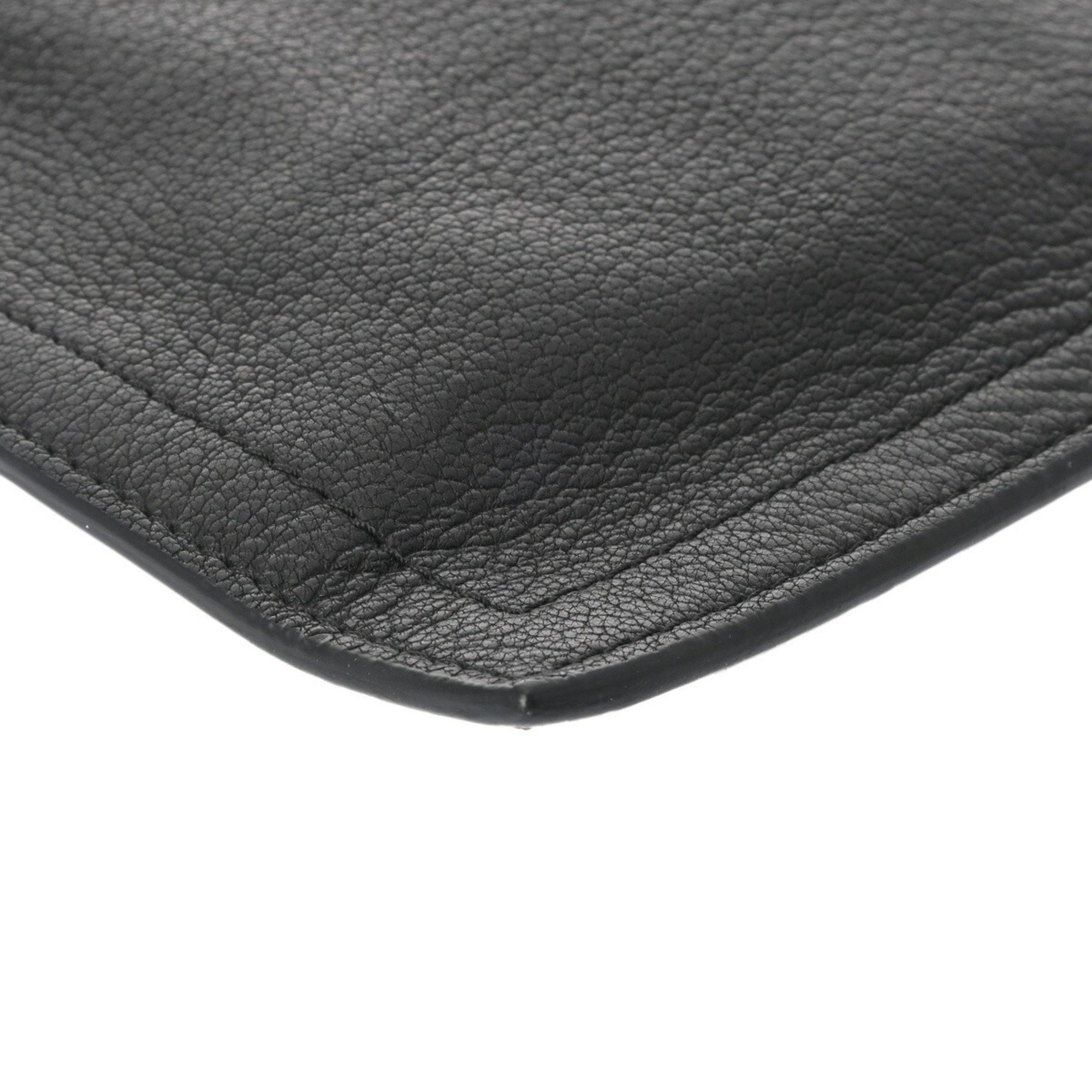 Givenchy GIVENCHY Black men's leather clutch bag Size ONE SIZE - 6 Thumbnail
