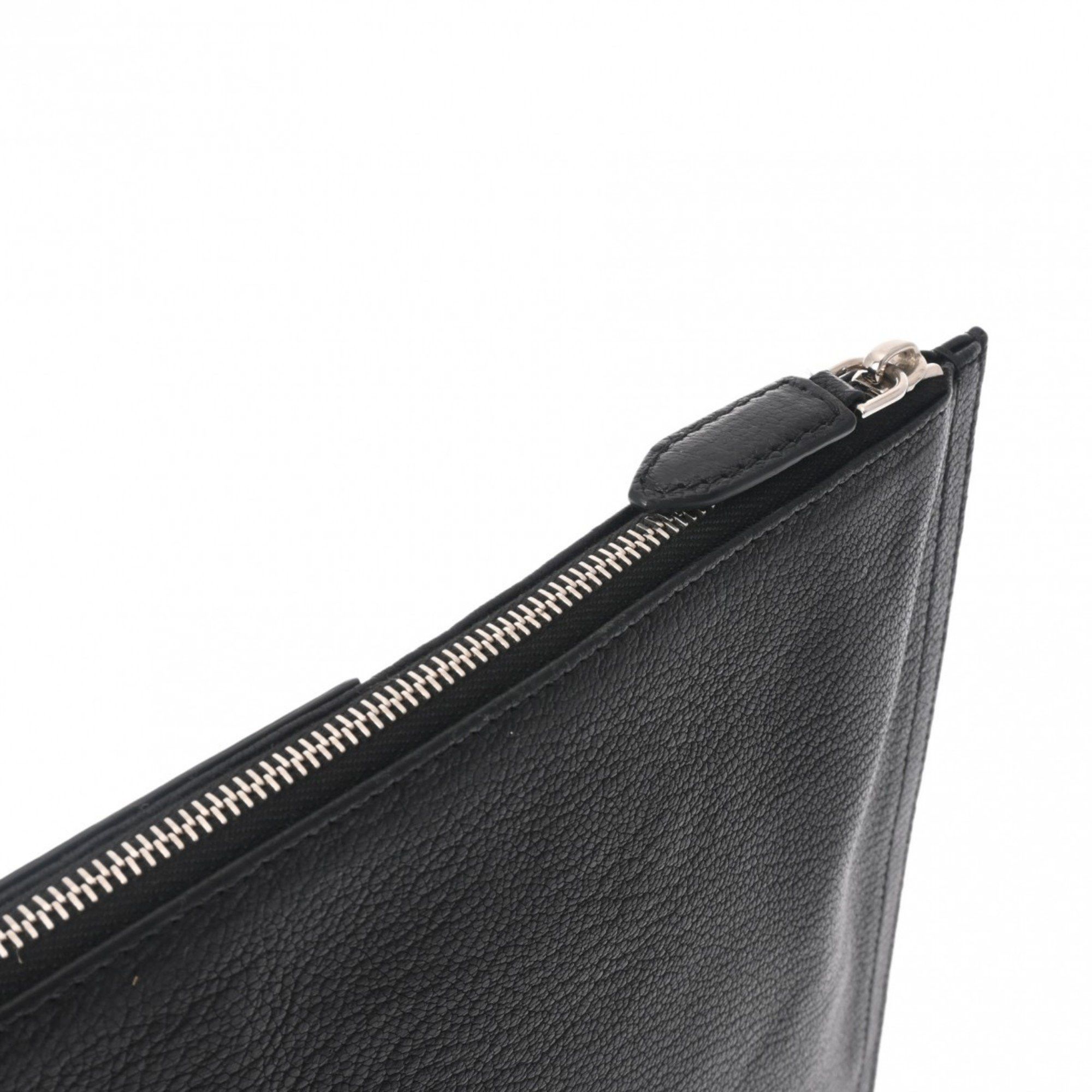 Givenchy GIVENCHY Black men's leather clutch bag Size ONE SIZE - 11 Thumbnail