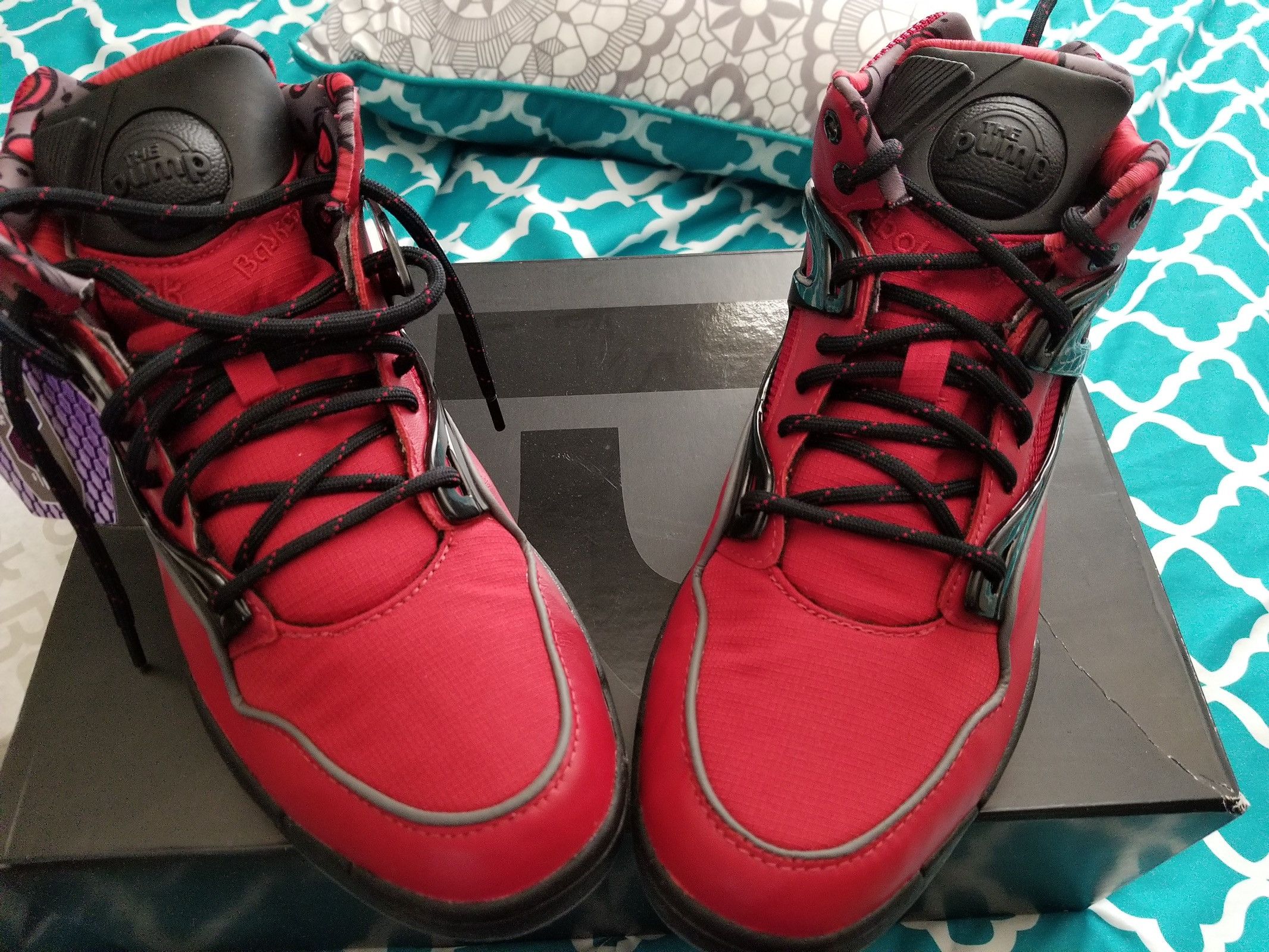 Reebok cheap pump deadpool